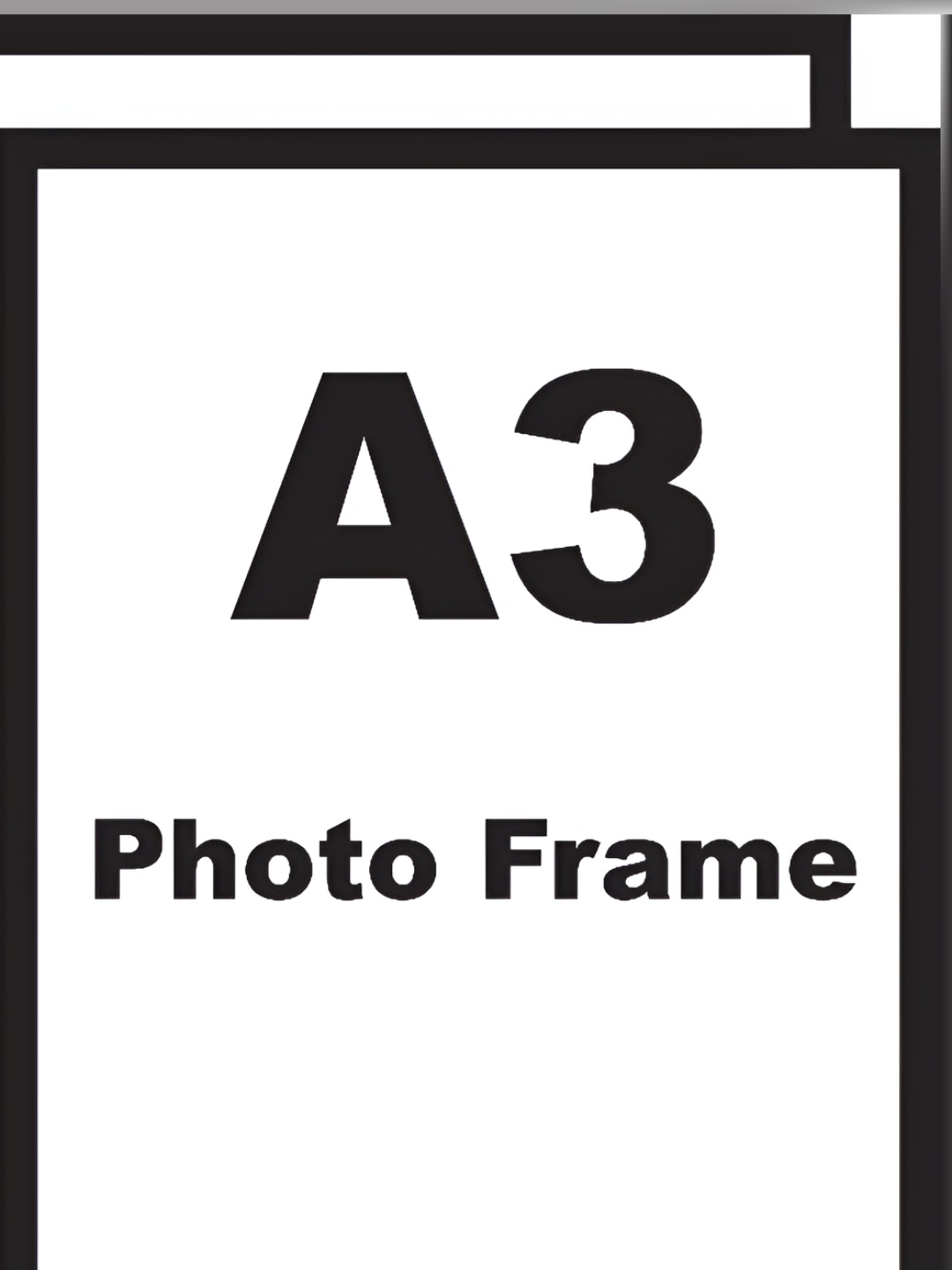 

Ag Crafts Black 2 to 4 Pieces Wooden Wall Photo Frames