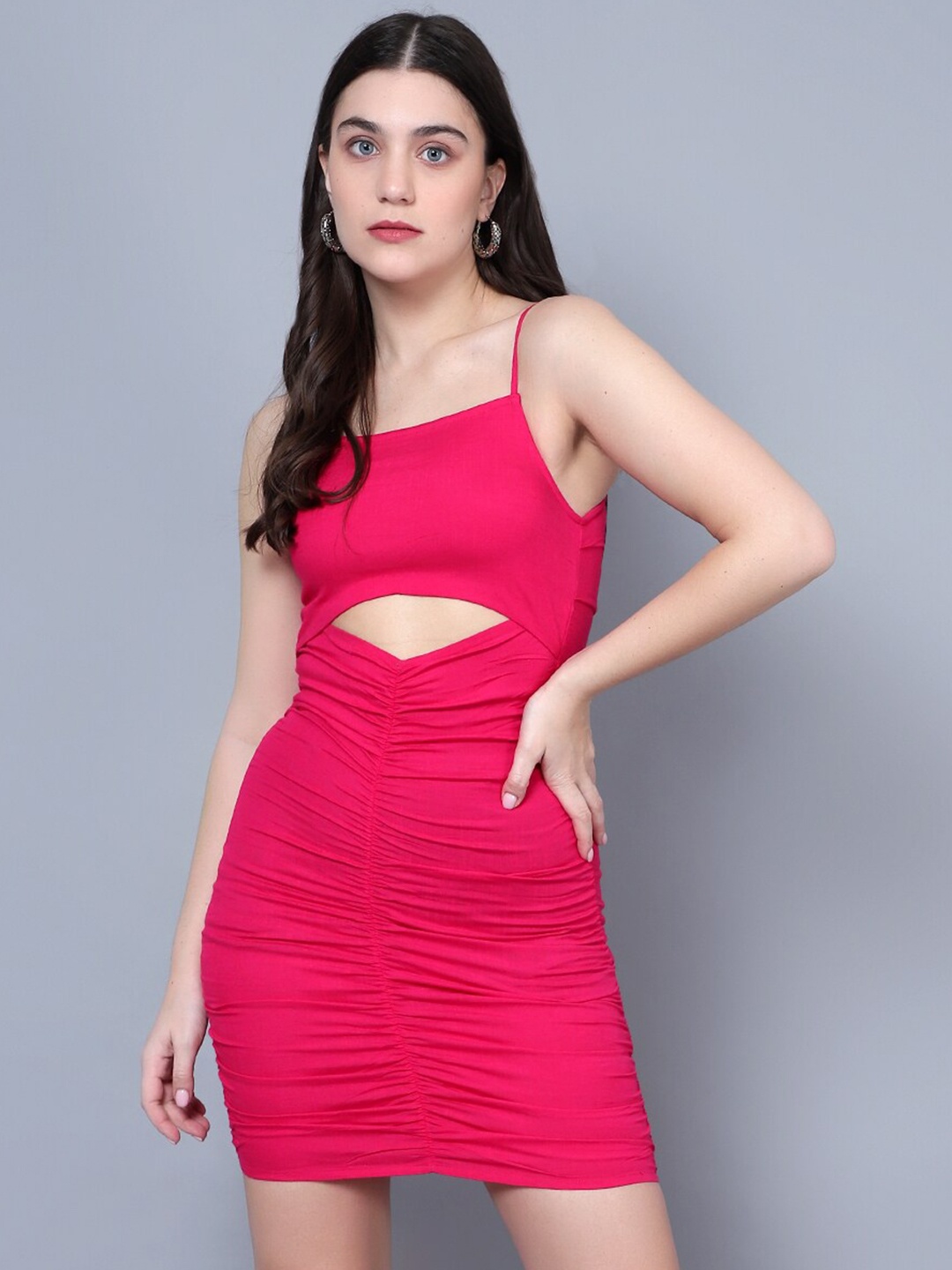 

DIAZ Pink Mini Dress