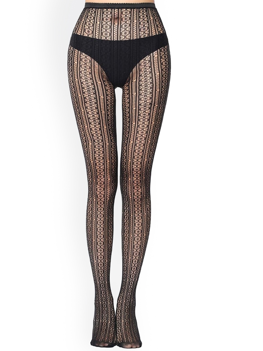 

BAESD High Waist Stockings, Black