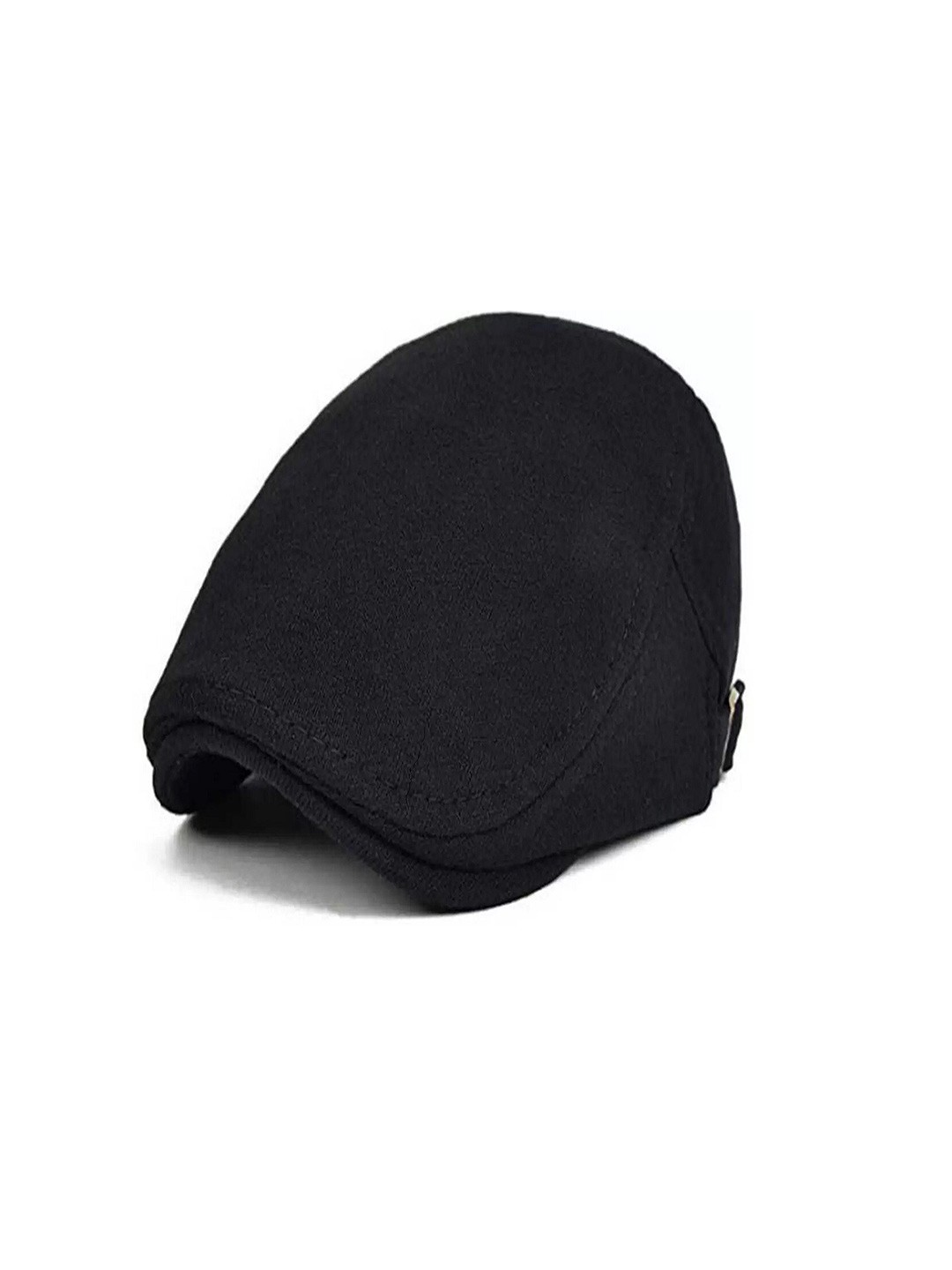 

DALUCI Unisex Cotton Ascot Cap, Black