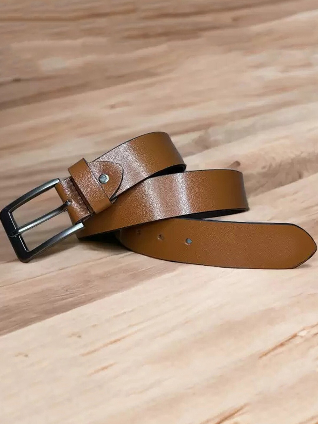 

Provogue Leather Belt, Tan