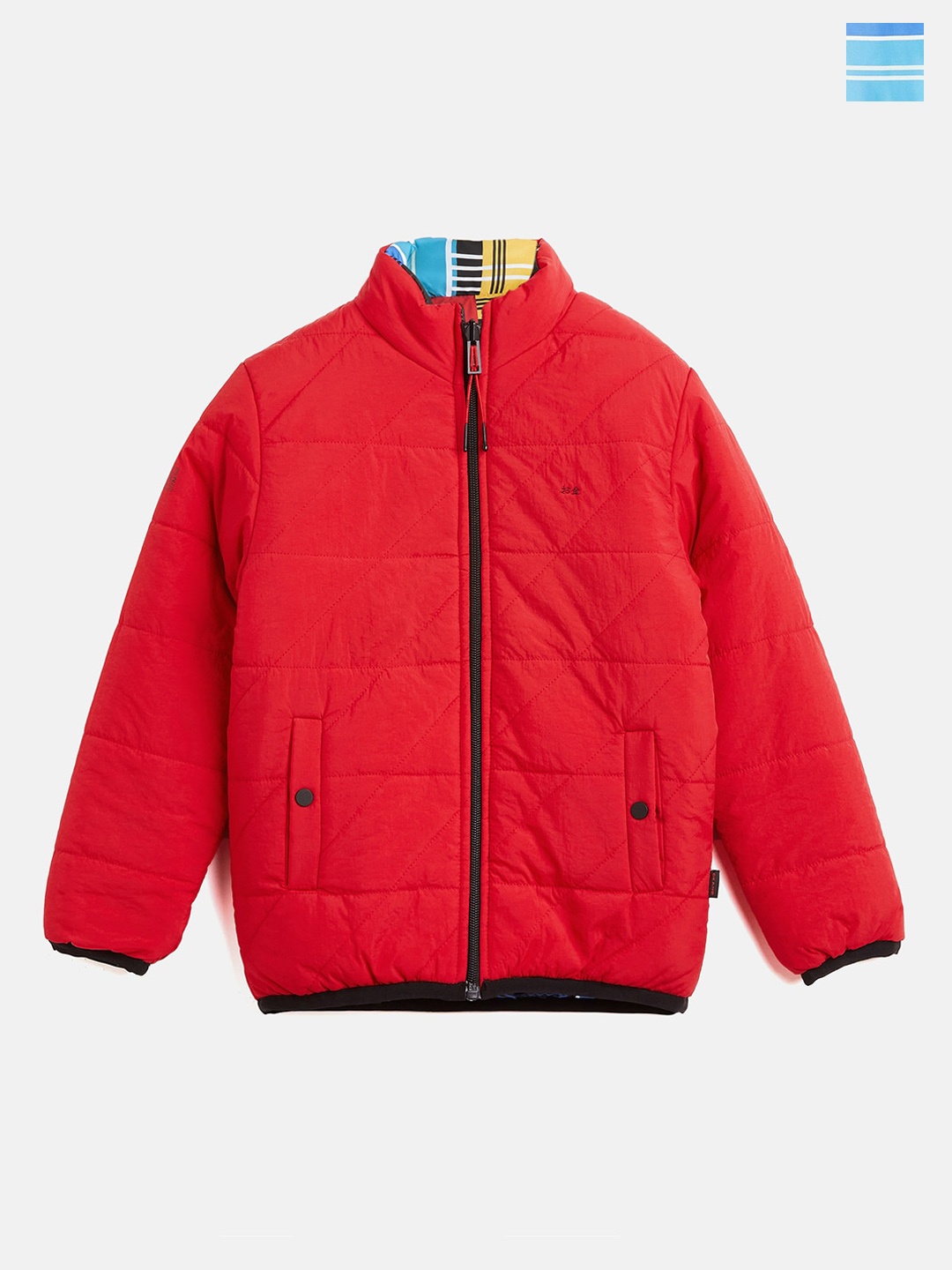 

Okane Boys Reversible Puffer Jacket, Red