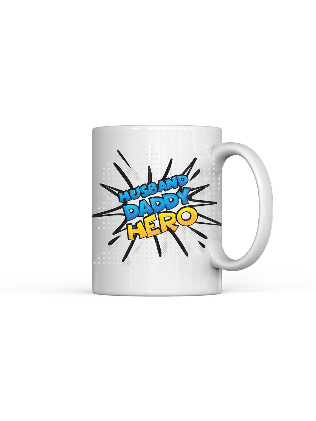 

Home Decor Expert White & Blue Printed Ceramic Glossy Mugs 300ml