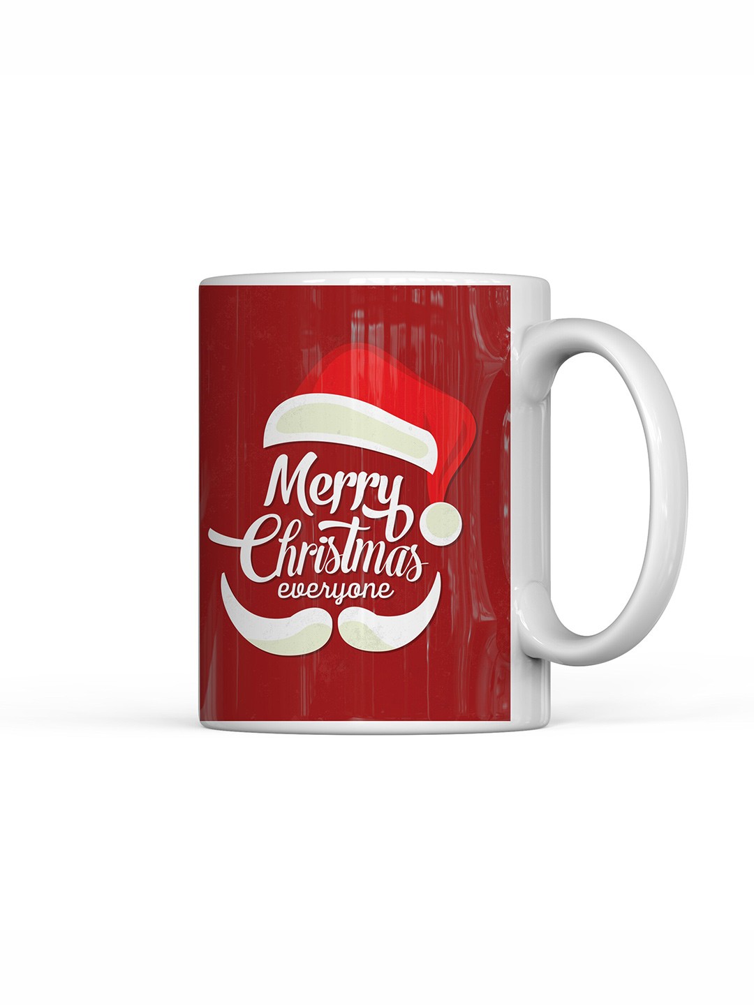 

Home Decor Expert White & Red Printed Ceramic Glossy Mug 300 ml