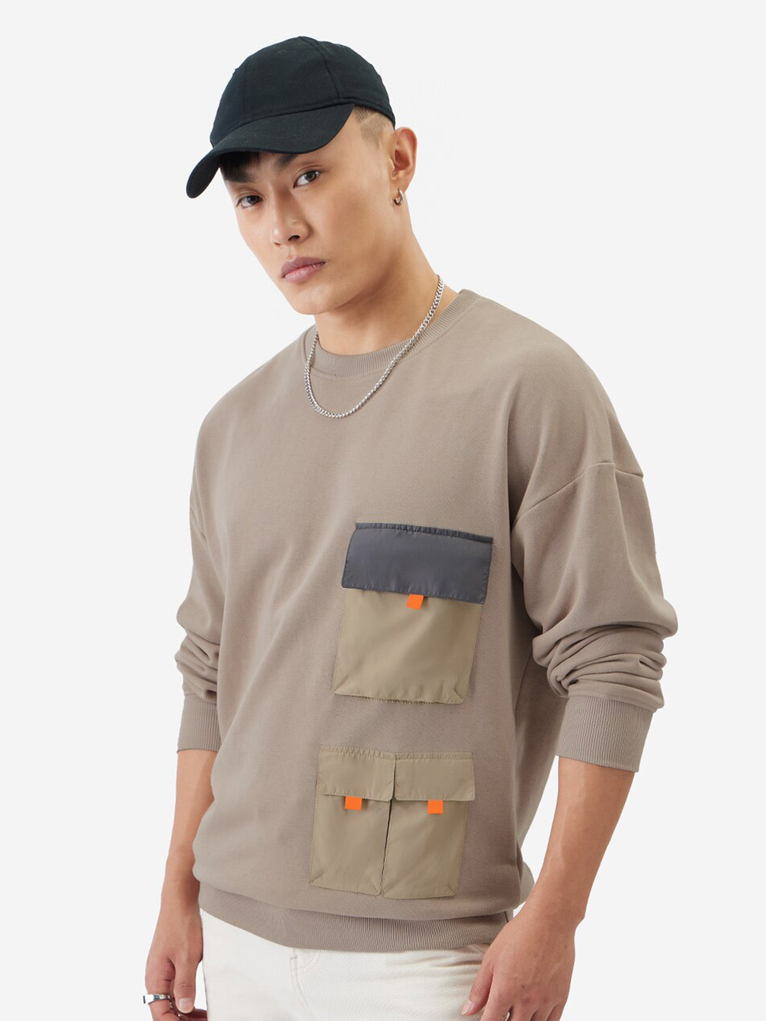

The Souled Store Long Sleeves Sweatshirt, Mauve