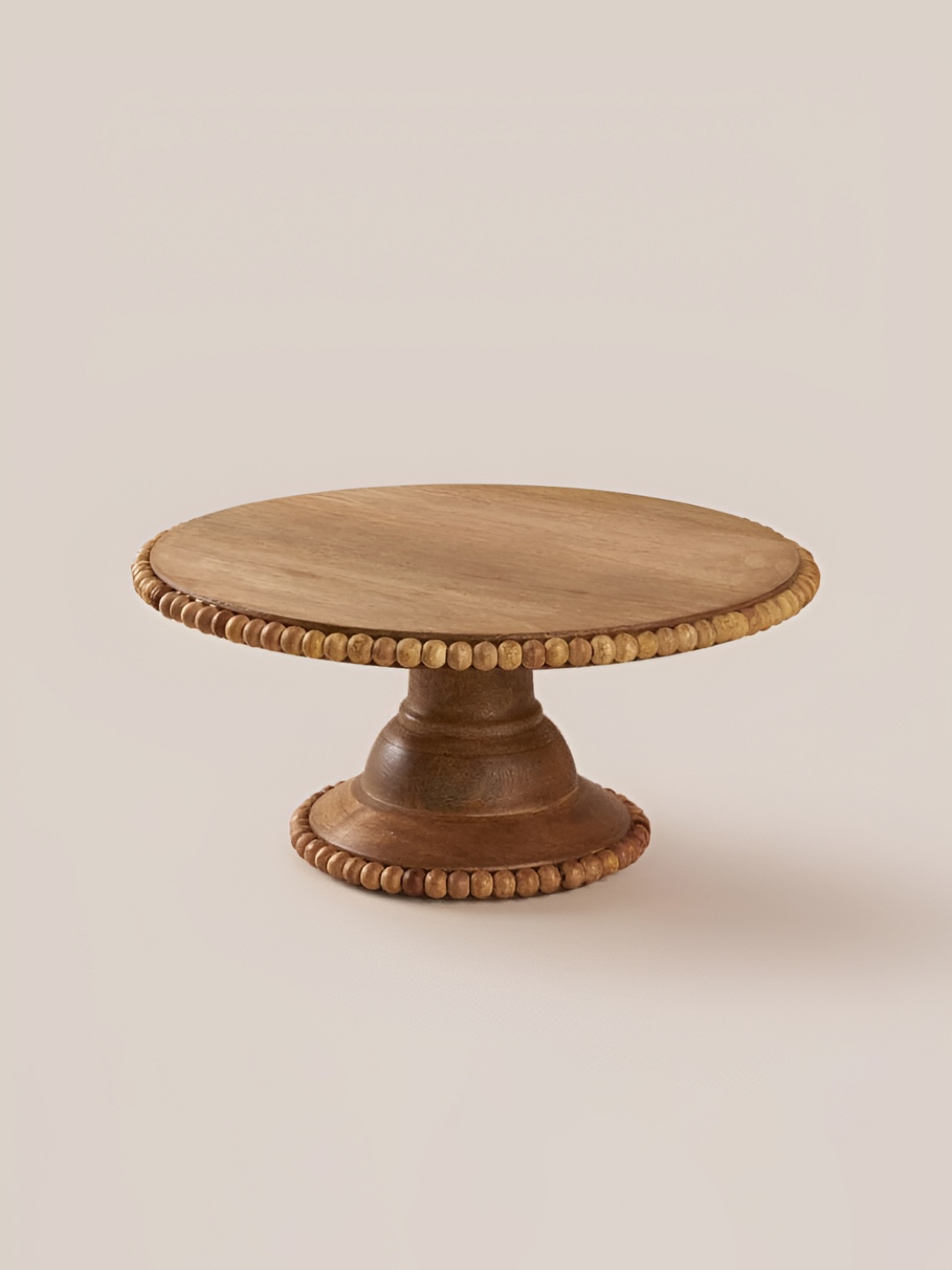 

Duadecor Wooden Cake Stand & Dessert Holder, Brown
