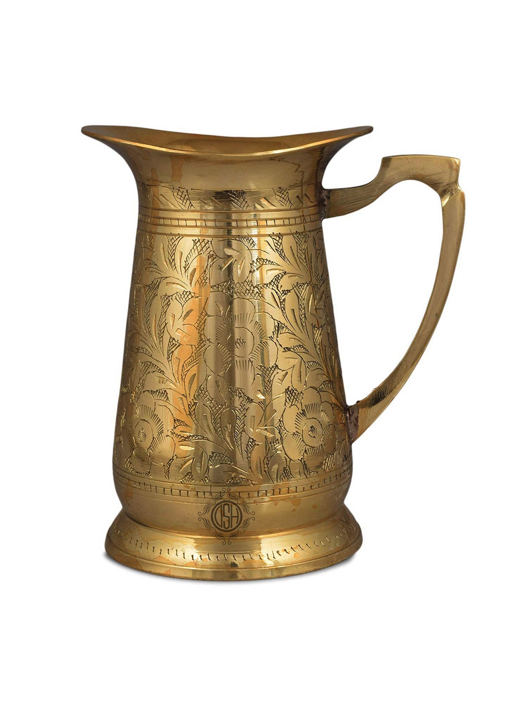 

DSH Crafting Your Curiosity Gold Toned Floral Textured Glossy Jug 950 ml