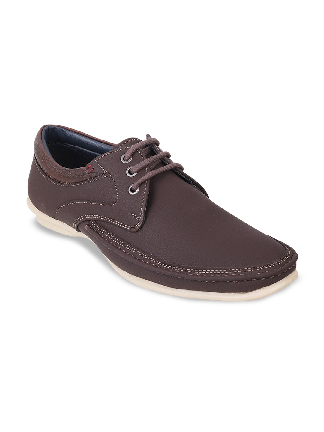 

WALKWAY by Metro Men Comfort Insole Derbys, Brown