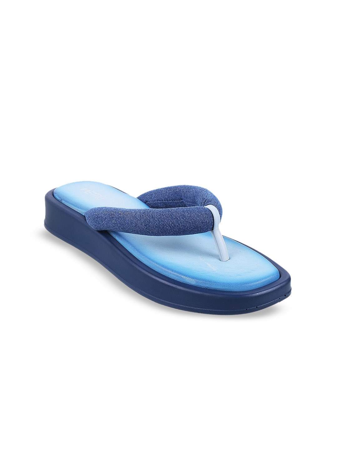 

Metro Textured Open Toe Flats, Blue