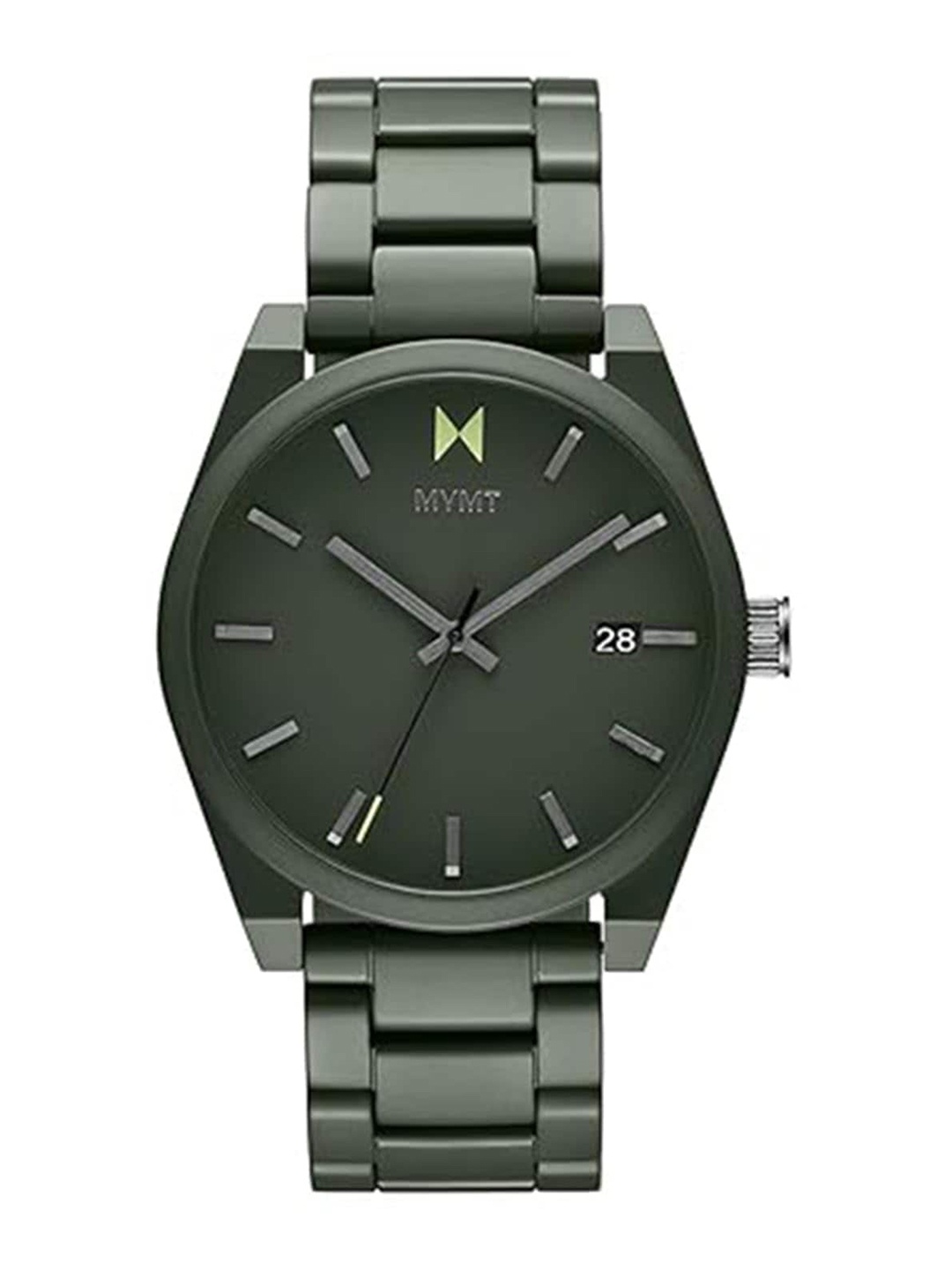 

MVMT Men Element Bracelet Style Straps Reset Time Analogue Watch 28000328-D, Green