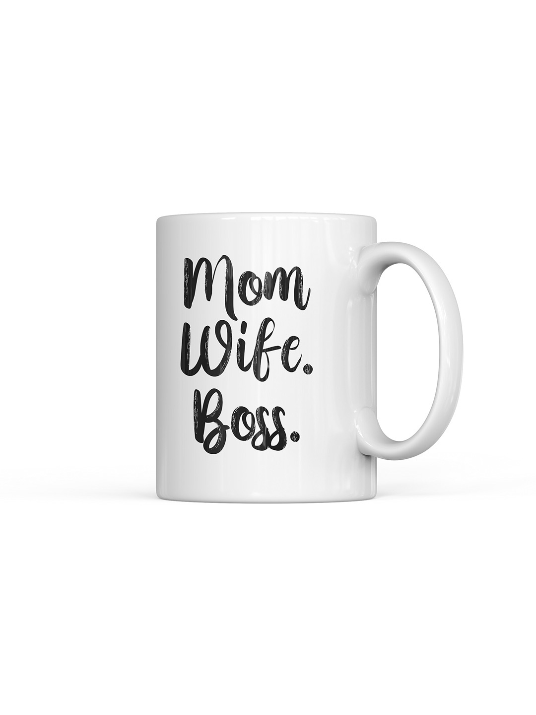 

Home Decor Expert White & Black Typography Printed Ceramic Glossy Mug 300ml