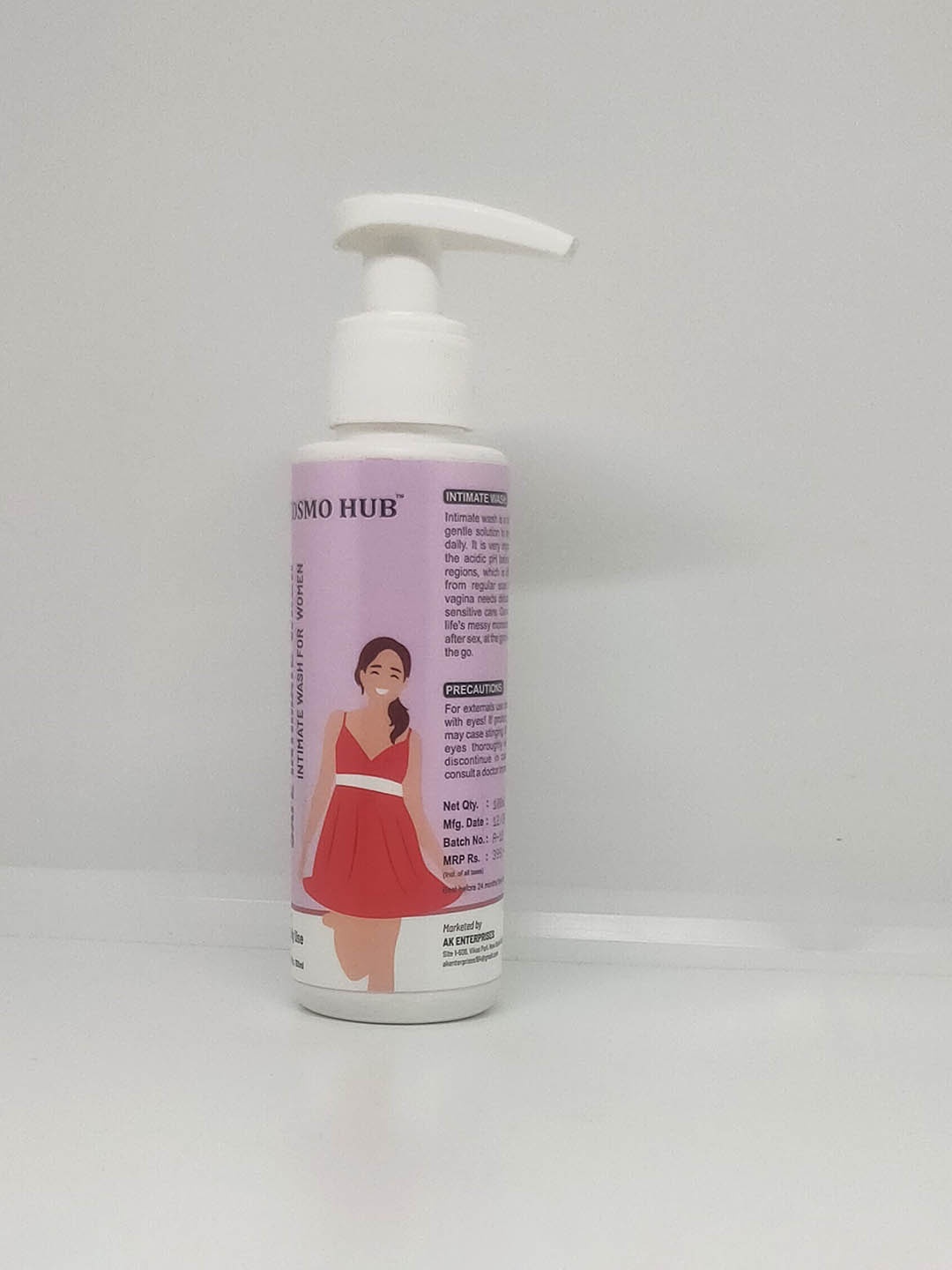 

COSMO HUB Women Safe Intimate Wash - 100ml, Pink