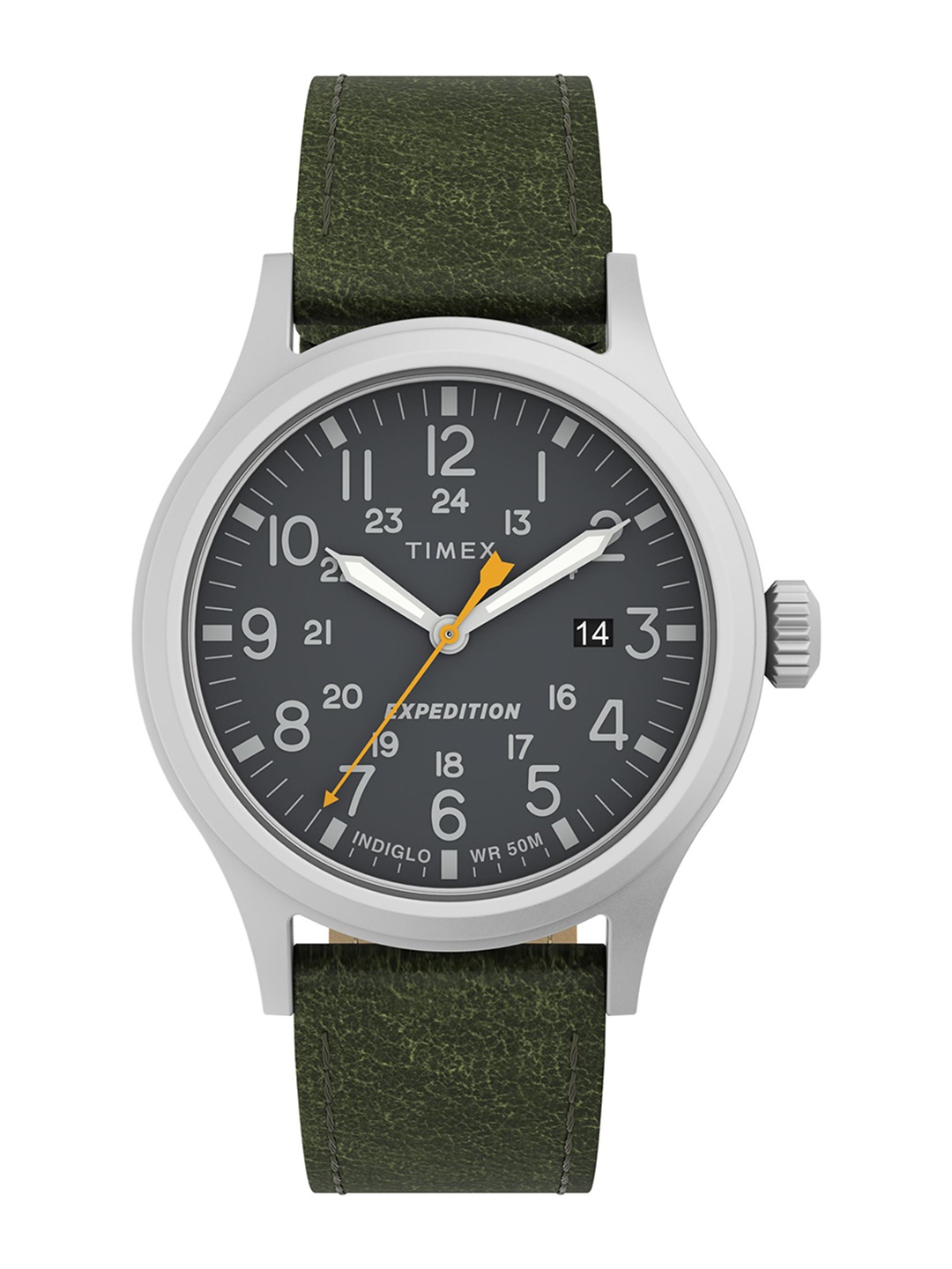 

Timex Men Brass Dial Leather Straps Analogue Watch TW4B22900JQ, Black