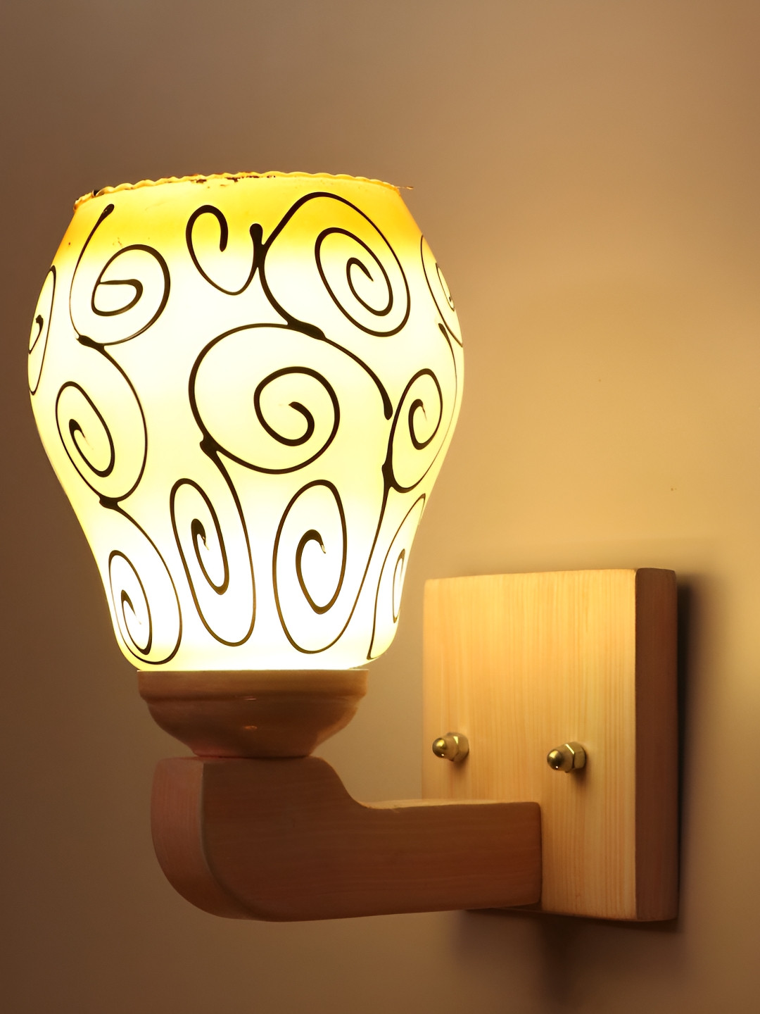 

Afast White Cylinder Glass Wall Lamp
