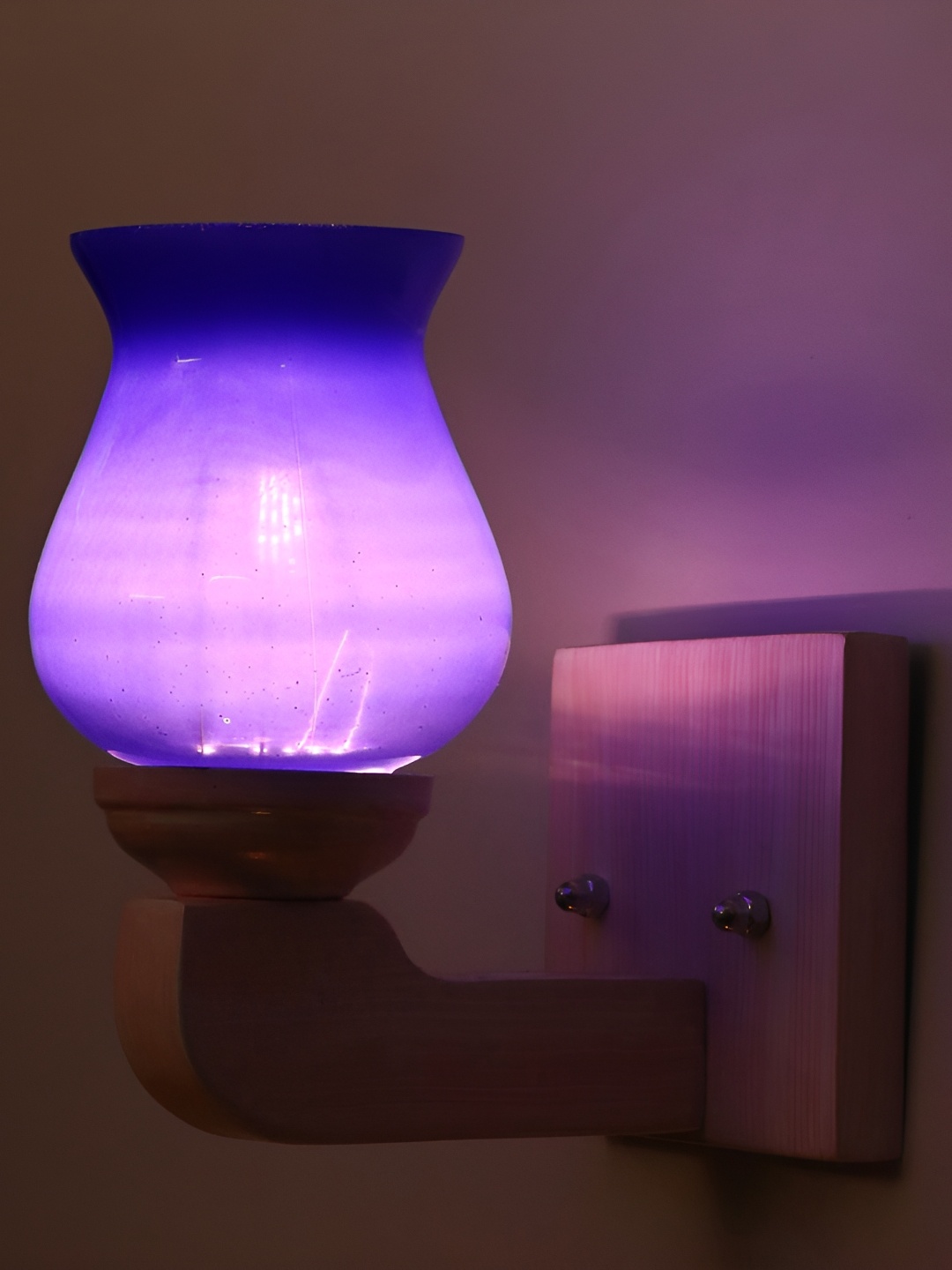 

Afast Blue Glass Wall Lamp