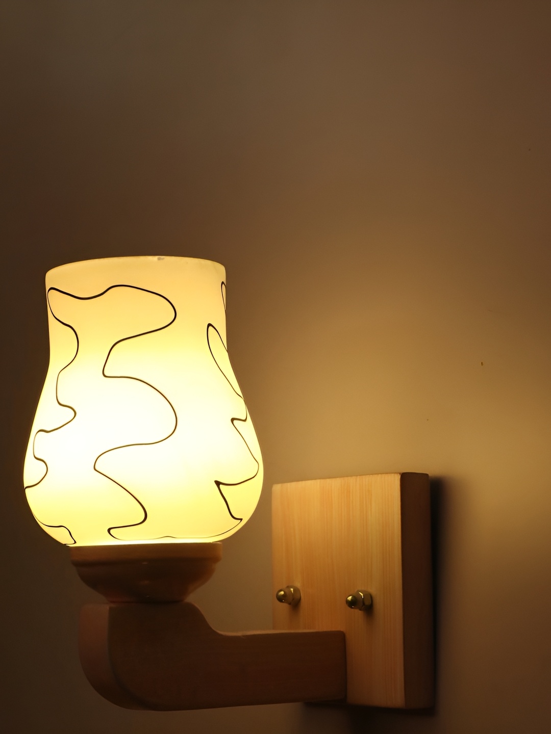 

Afast White Cylinder Glass Wall Lamp