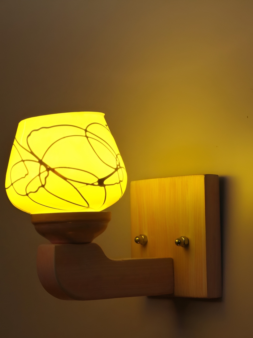 

Afast Green Cylinder Glass Wall Lamp
