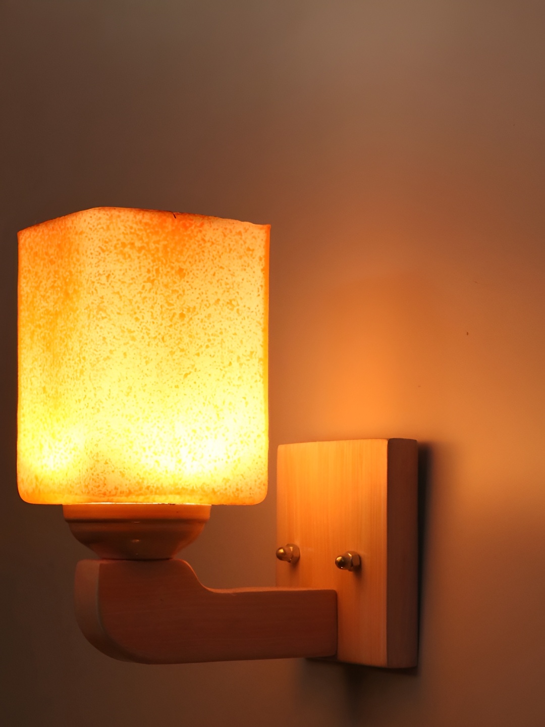 

Afast Orange Glass Textured Contemporary Wall Lamp
