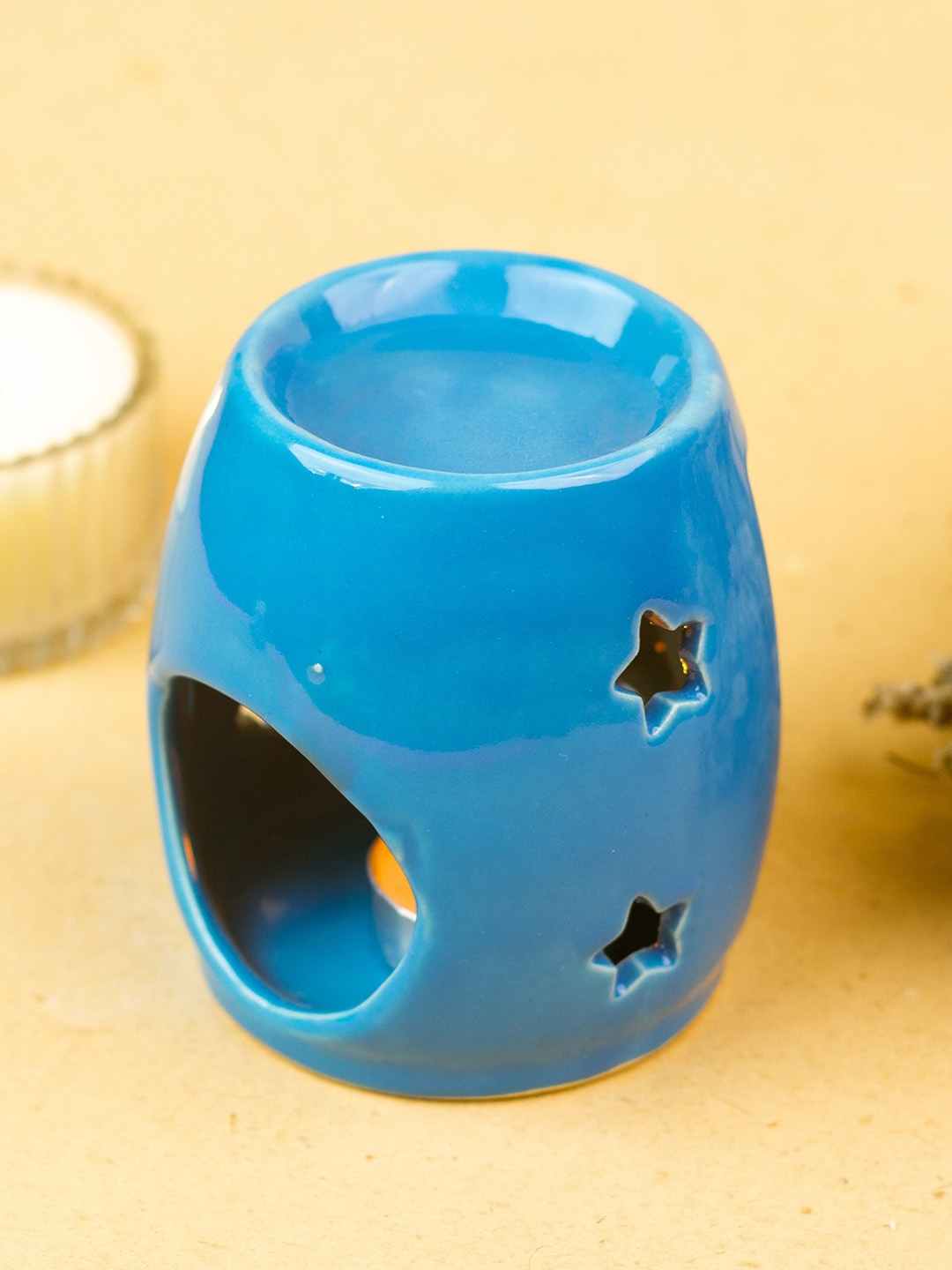 

AuraDecor Blue Face Shaped Aroma Oil Diffuser
