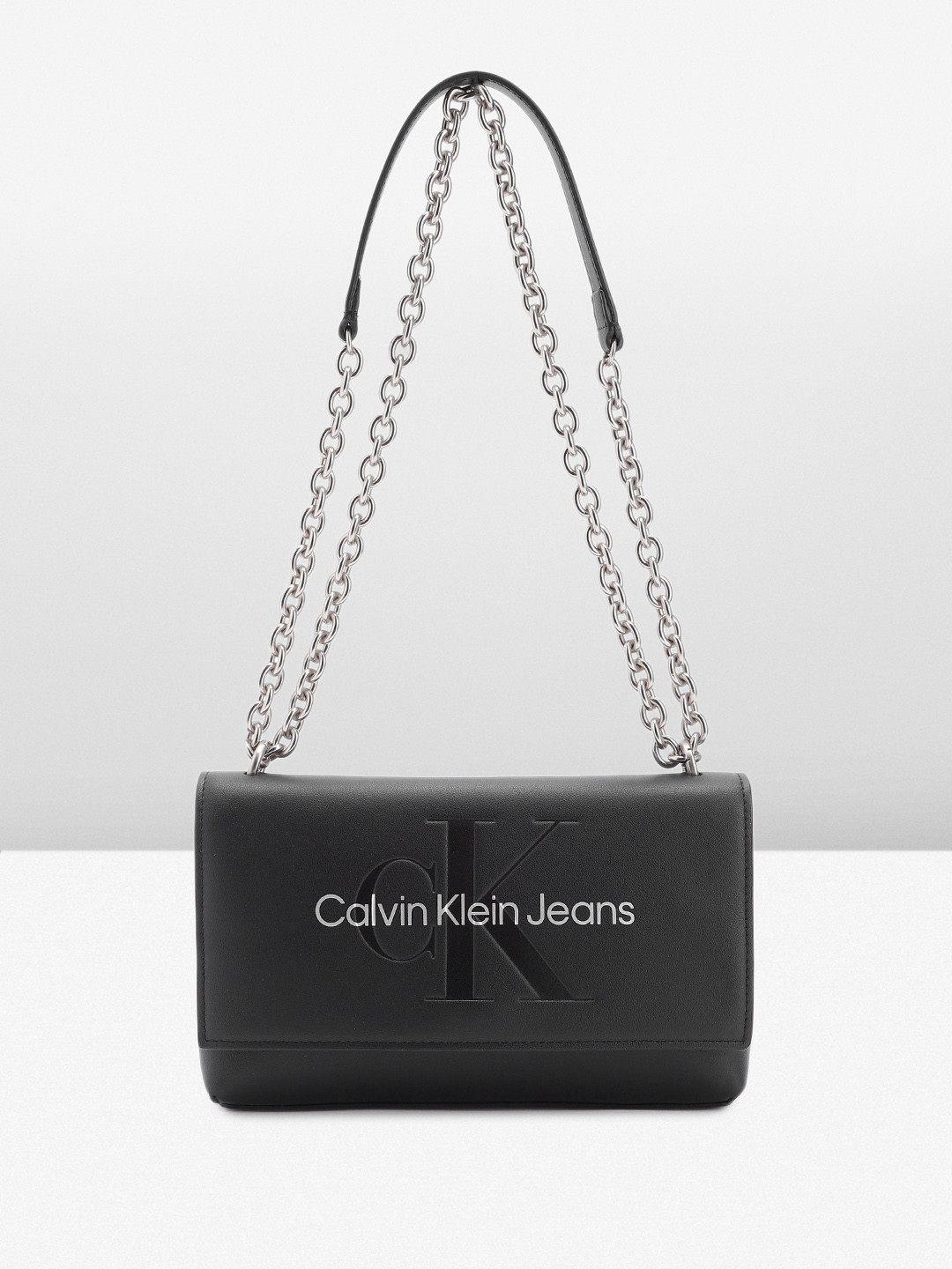 

Calvin Klein Women Printed Shoulder Bag, Black