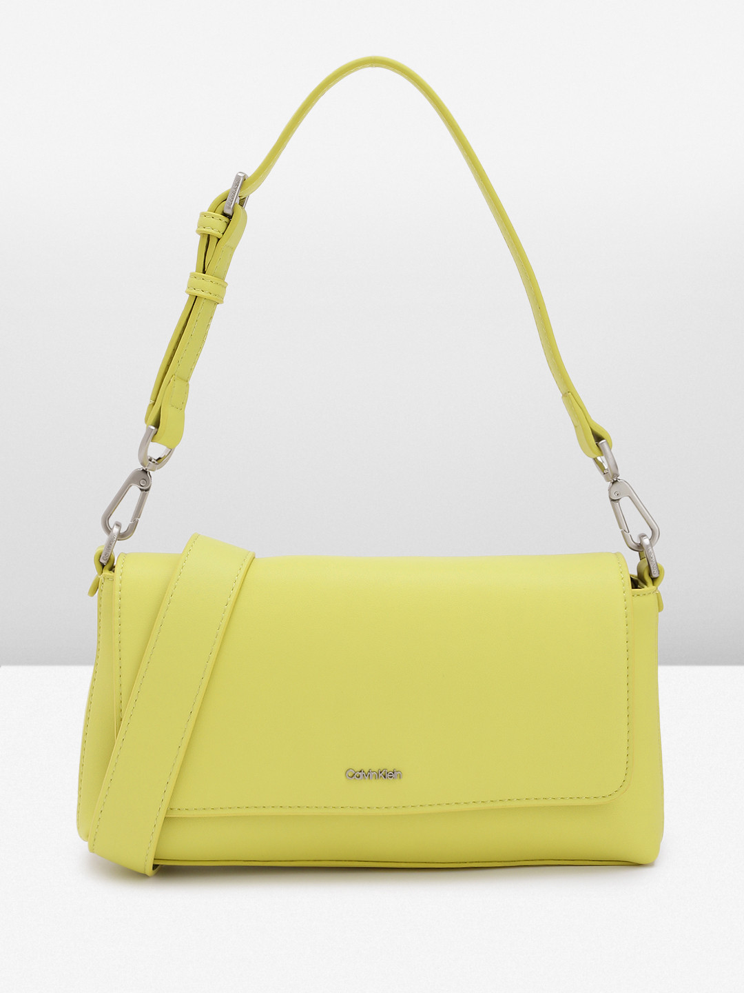 

Calvin Klein Women Solid Satchel, Green