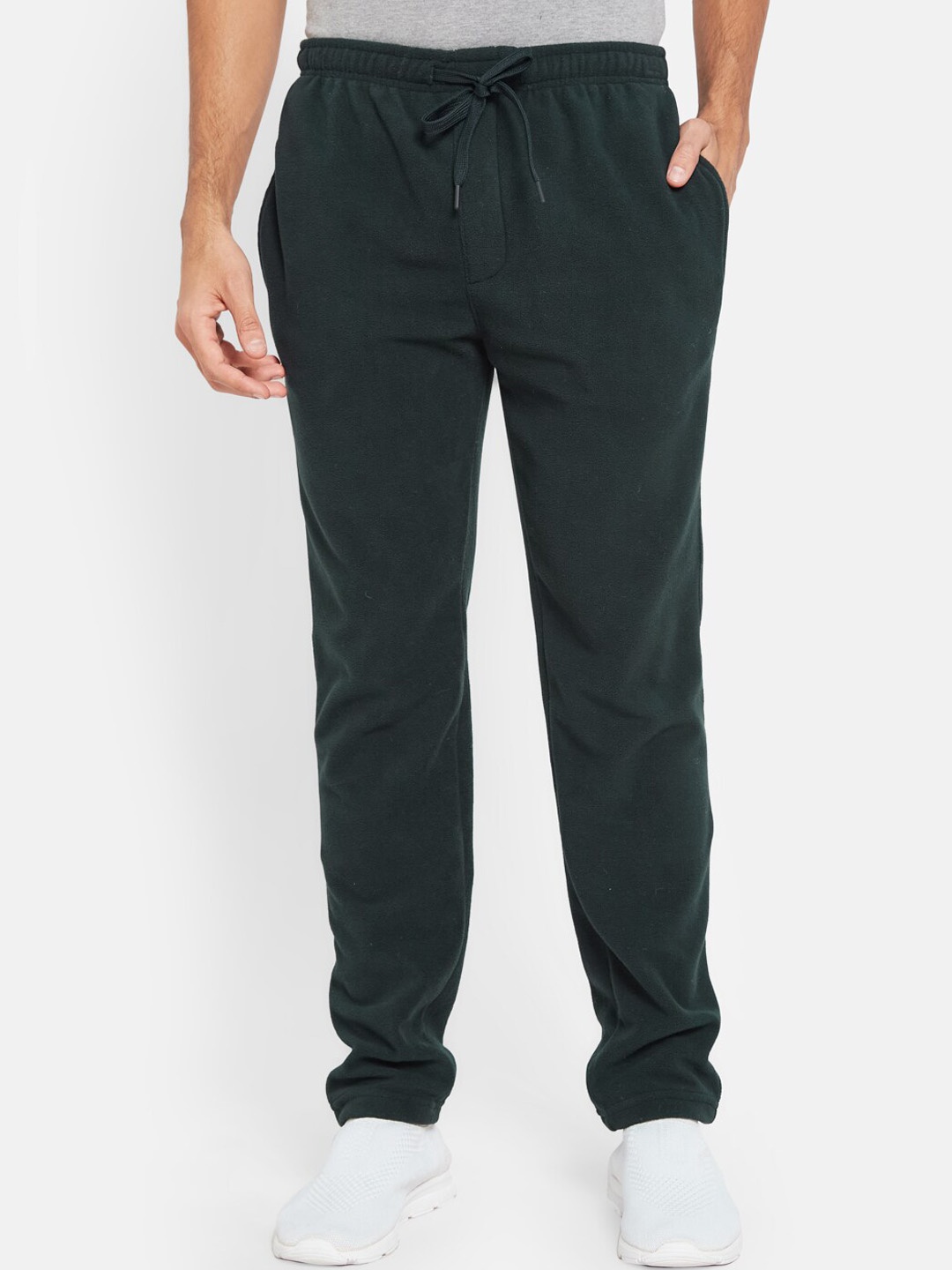 

Octave Aw23 Men Fleece Mid Rise Track Pant, Olive
