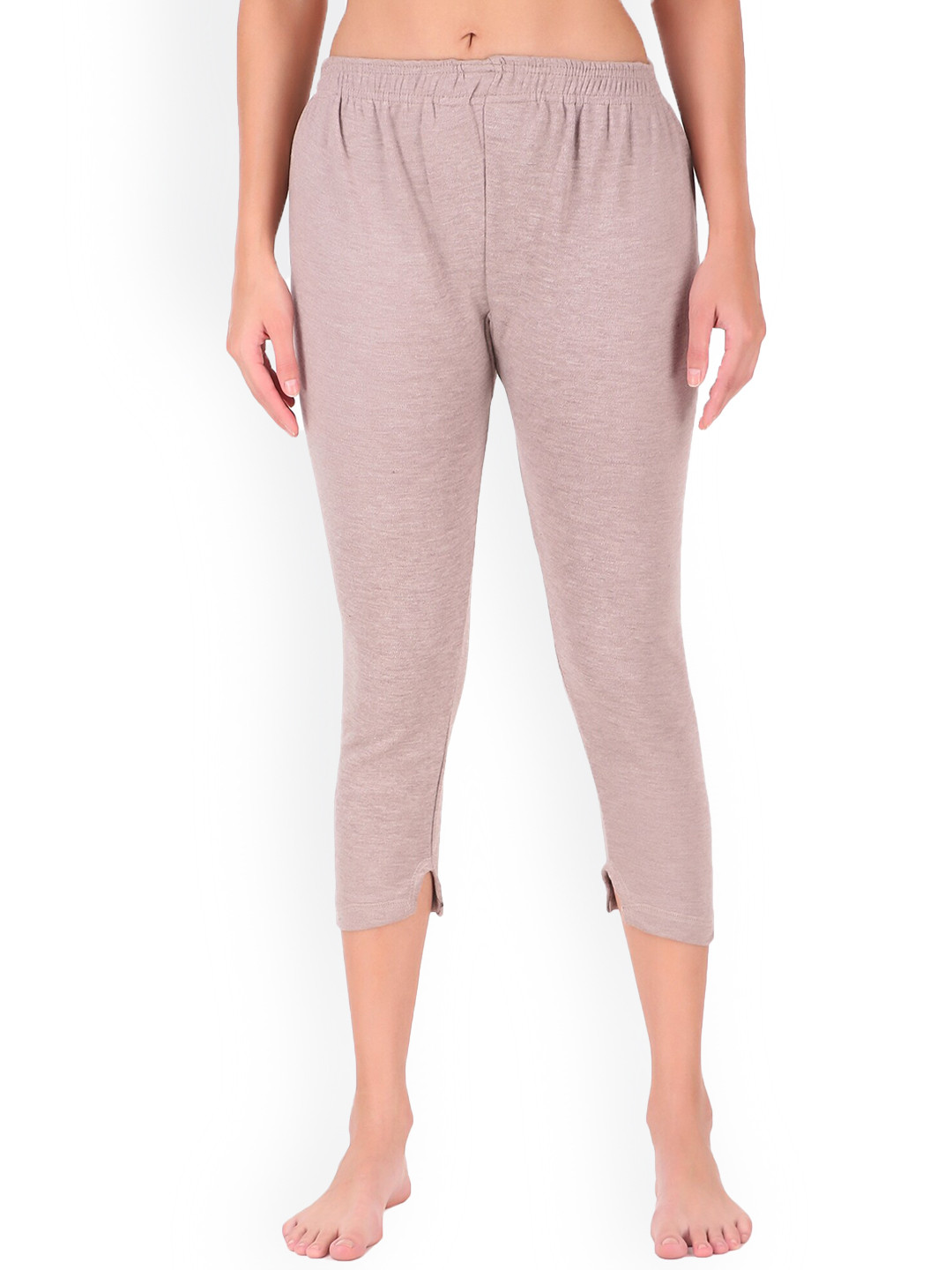 

UZARUS Women Cotton Thermal Bottoms, Brown