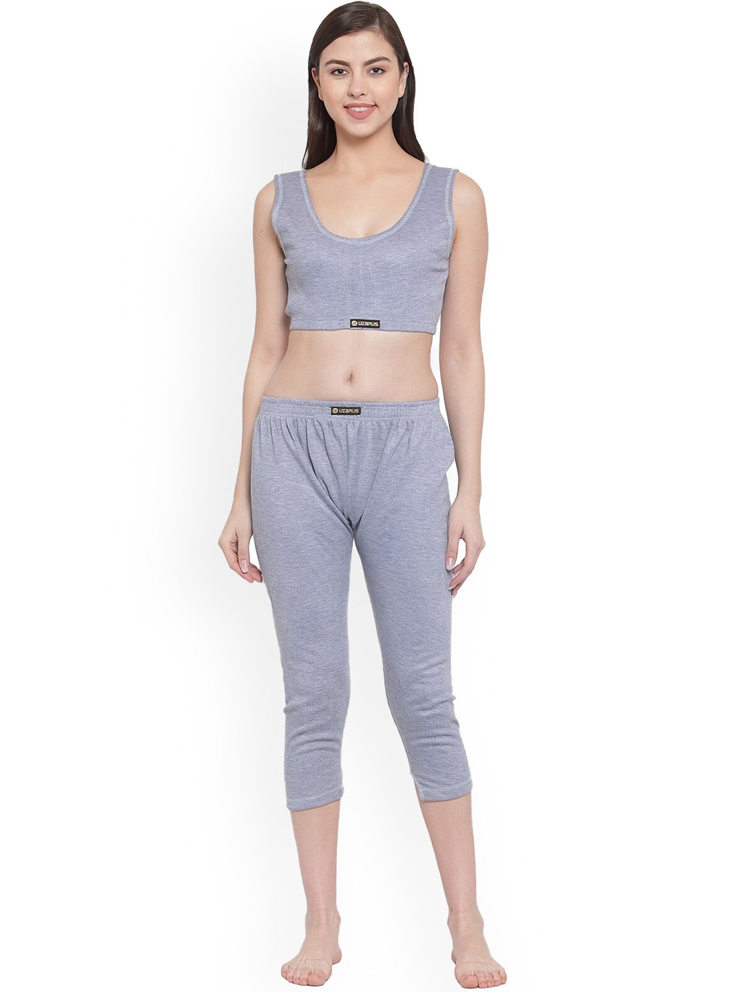 

UZARUS Self-Design Cotton Thermal Set, Blue