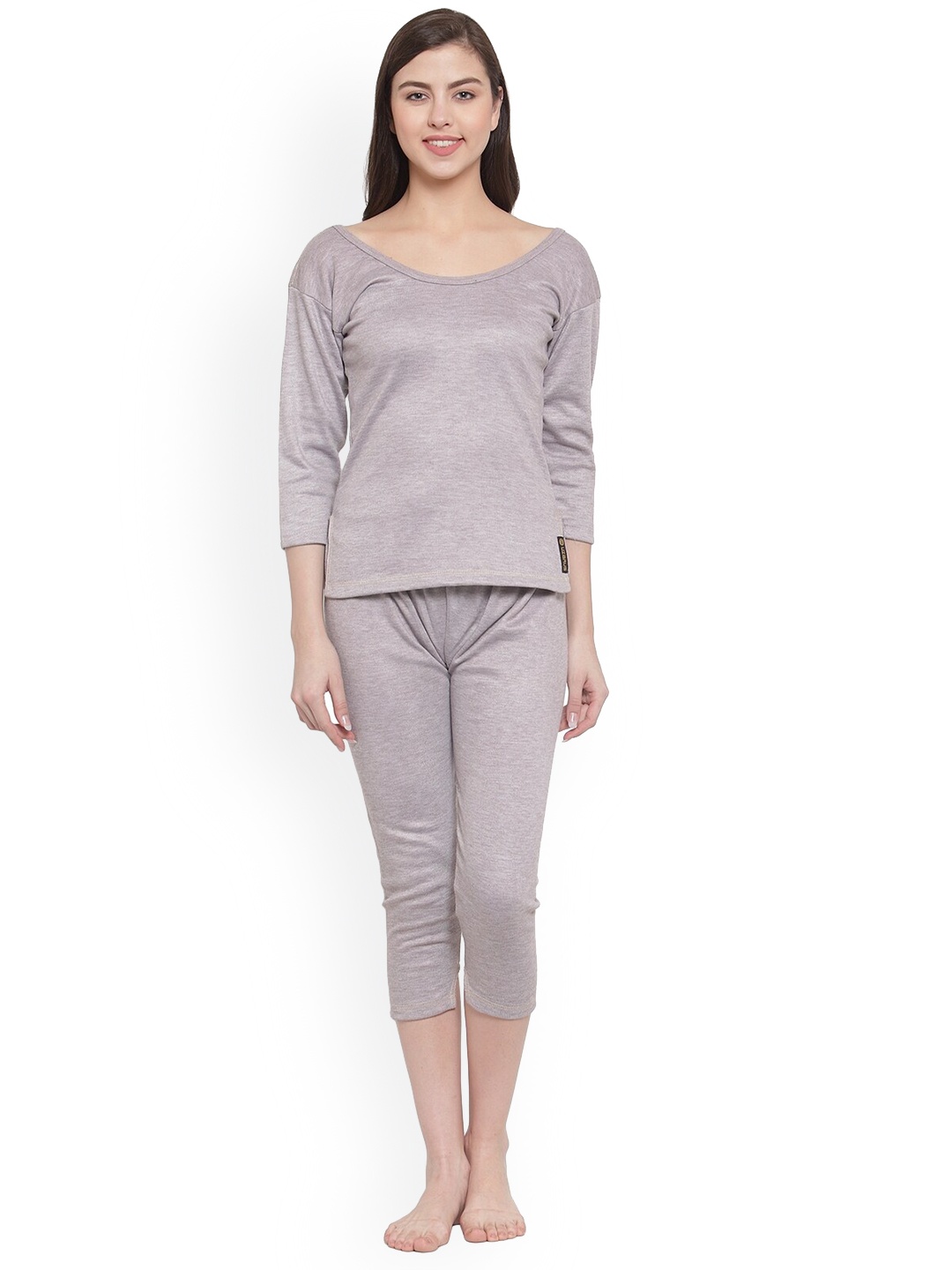 

UZARUS Self-Design Cotton Thermal Set, Grey