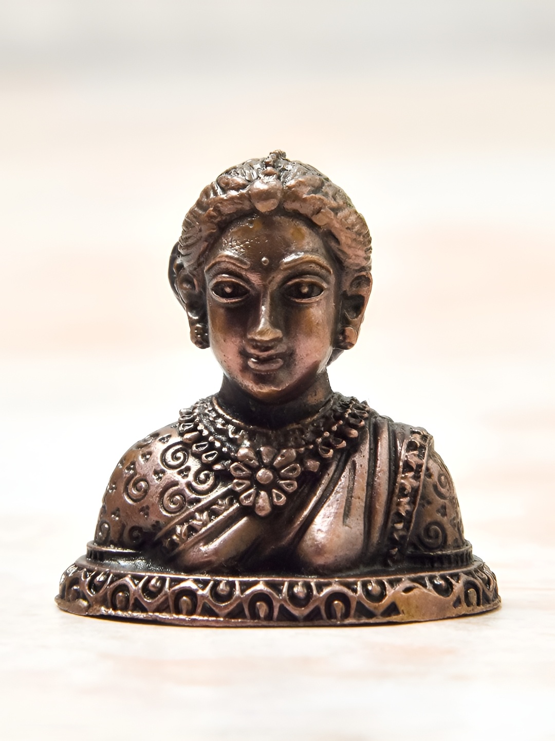 

Bhimonee Decor Brown Gowri Idol Showpiece