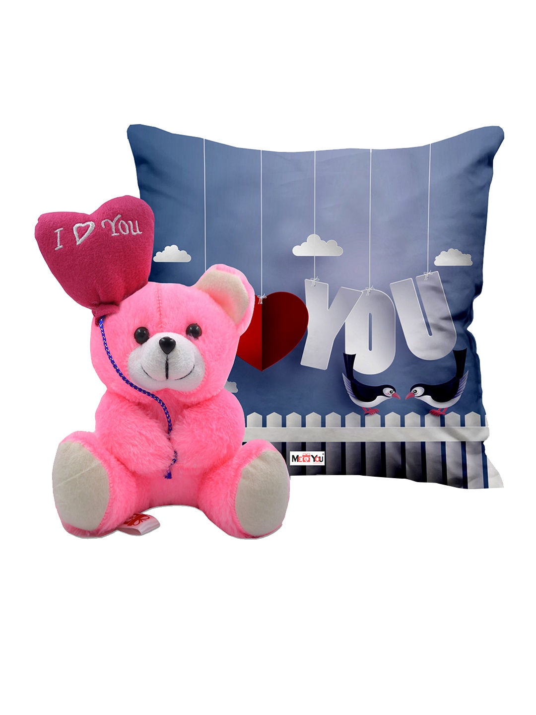 

ME & YOU Blue & Pink 2 Pieces Valentines Day Gift Set