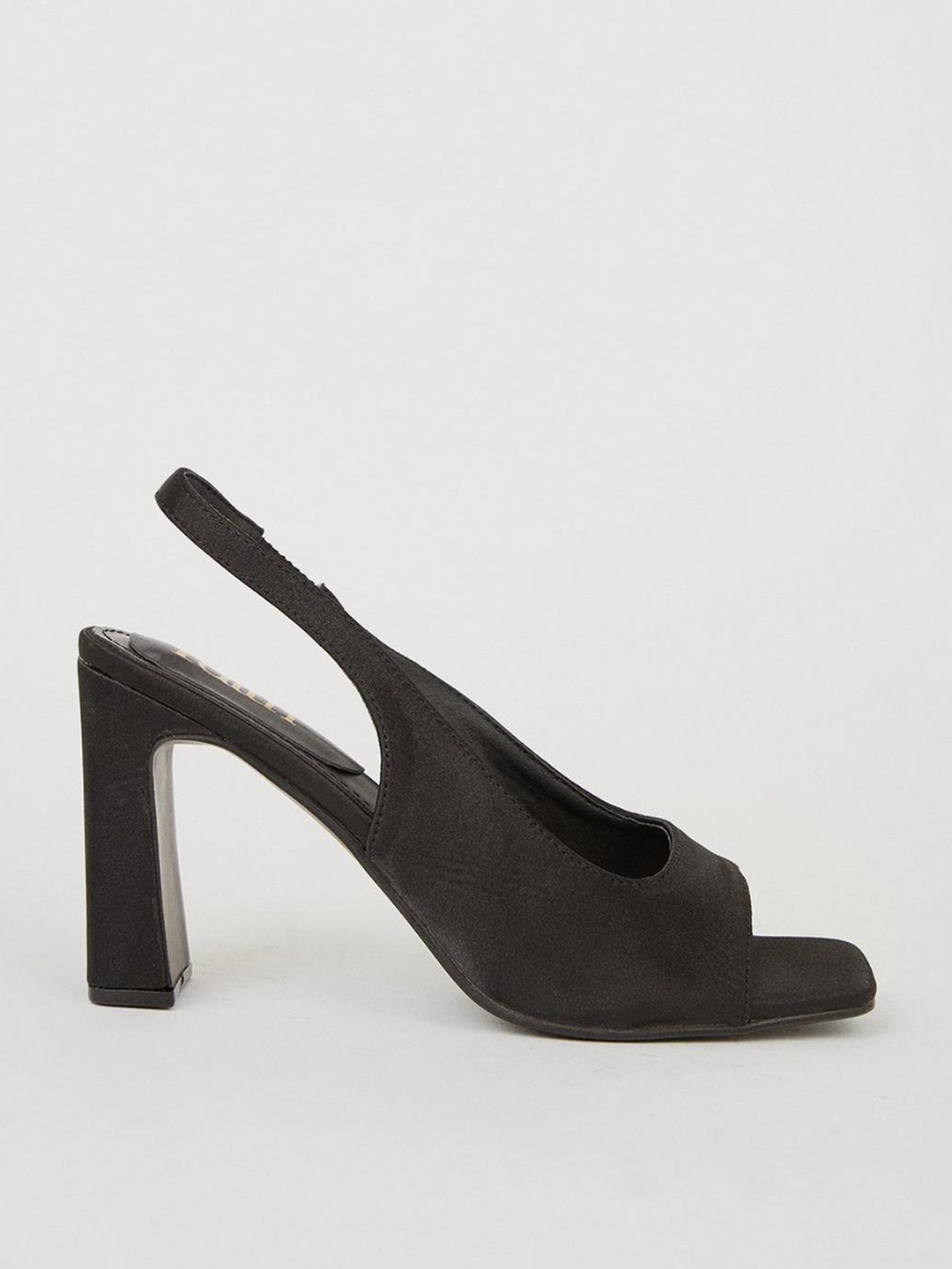 

DOROTHY PERKINS Open-Toe Block Heels, Black