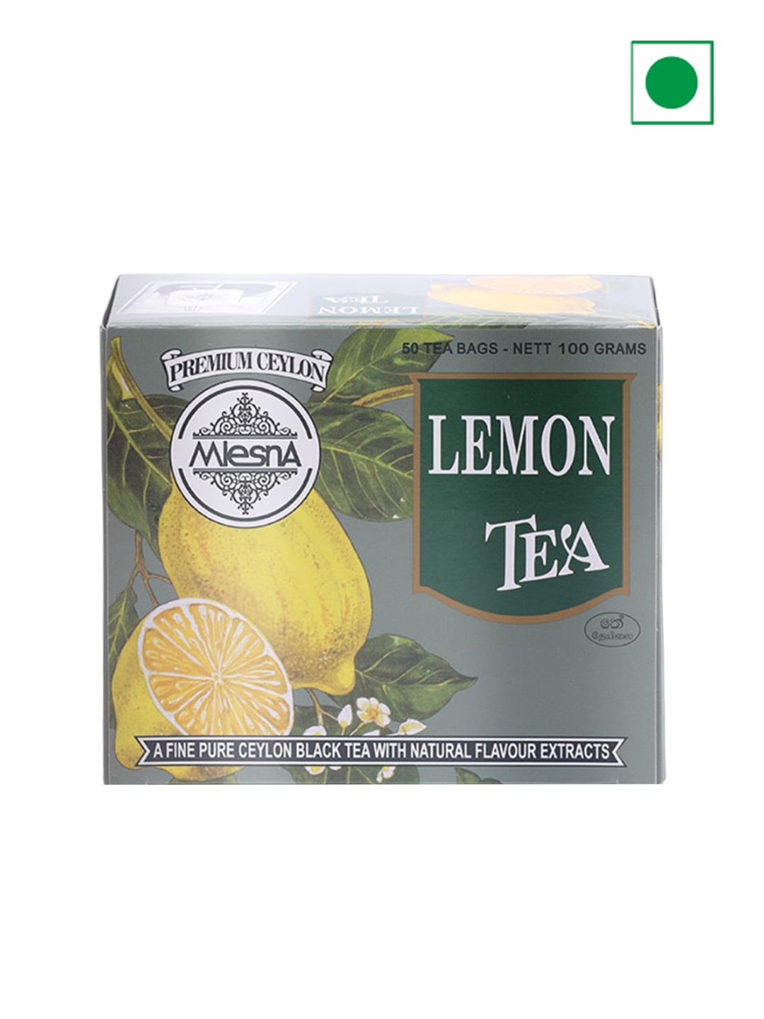 

Mlesna Lemon Tea Bags-100 gms, Green