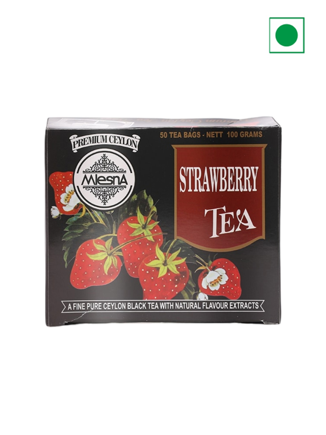 

Mlesna Strawberry Tea Bag- 100gm, Green