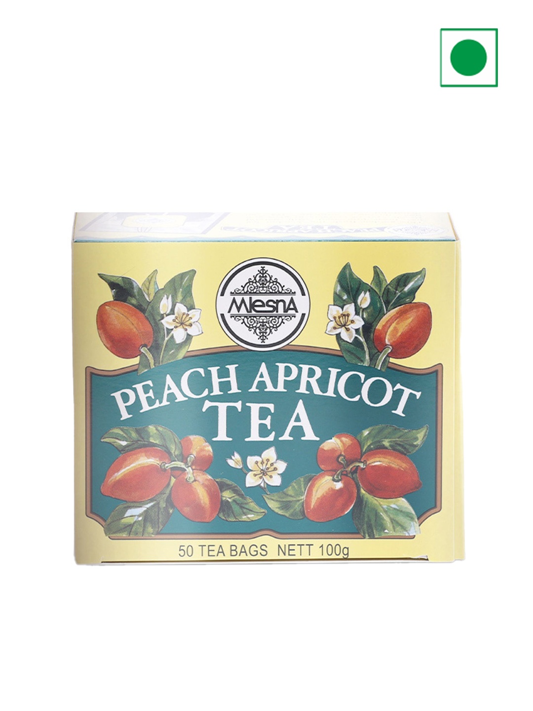

Mlesna Peach Apricot Tea Bag-100 gms, Green
