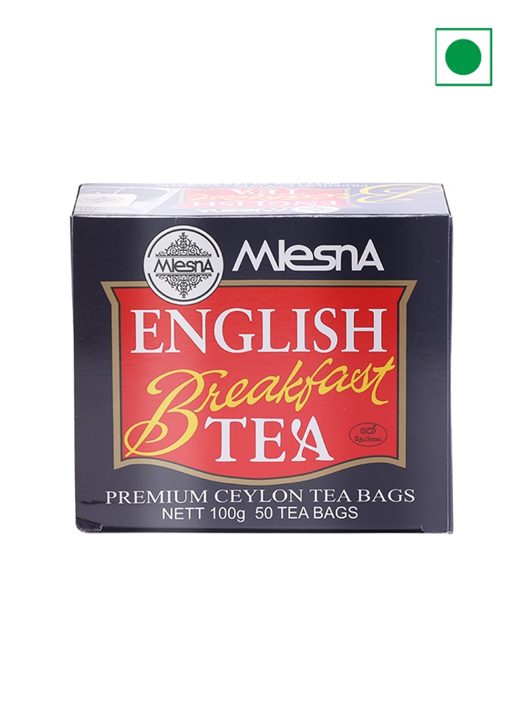 

Mlesna English Breakfast Tea 100gm, Green