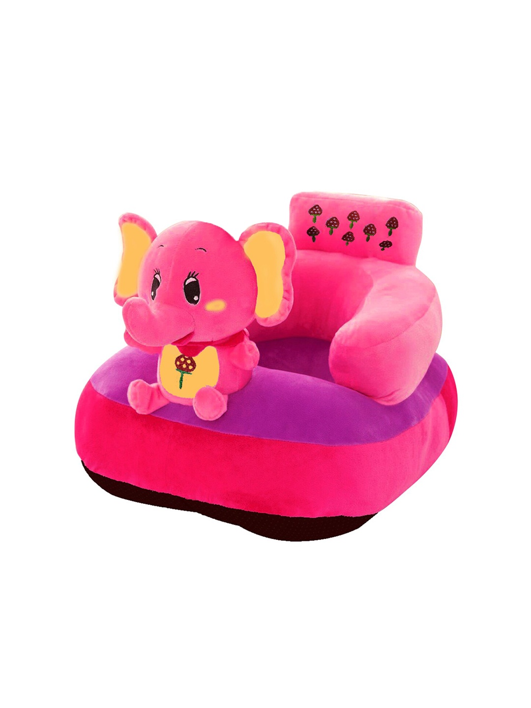 

Babymoon Pink Plush Sofa Chair With Elephant Toy