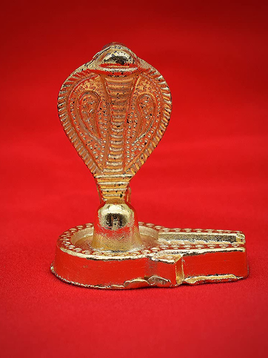 

PujaNPujari Gold-Tone Sheshnag Murti Idol