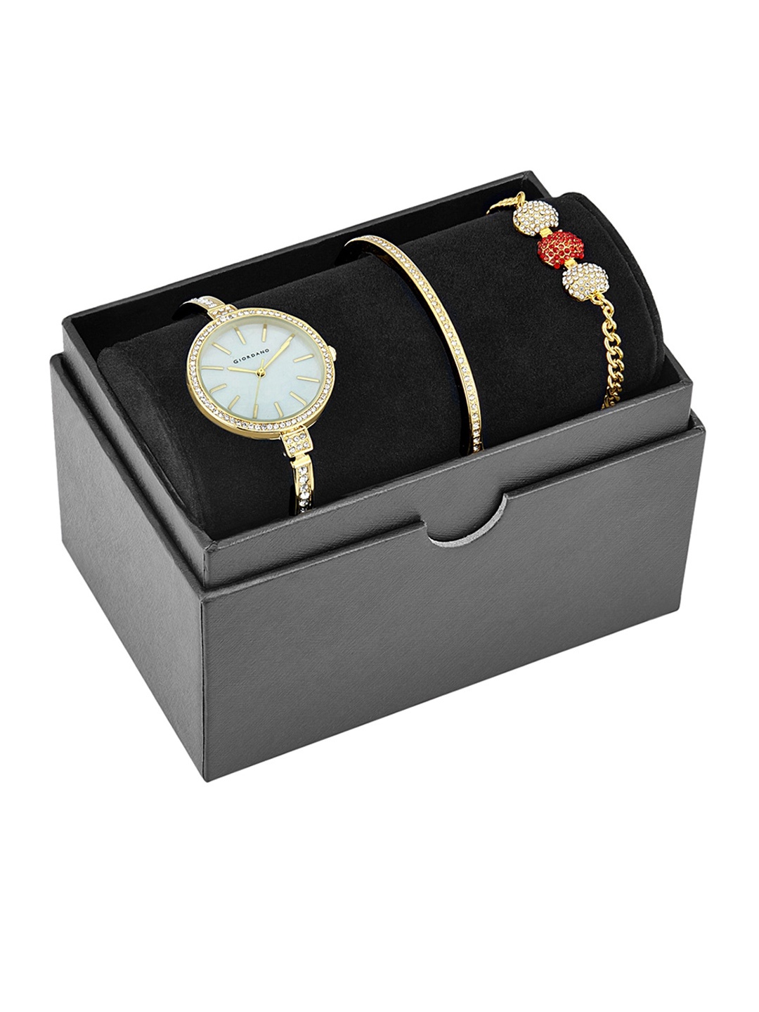 

GIORDANO Women Dial & Straps Analogue Watch C2067-11X, Gold