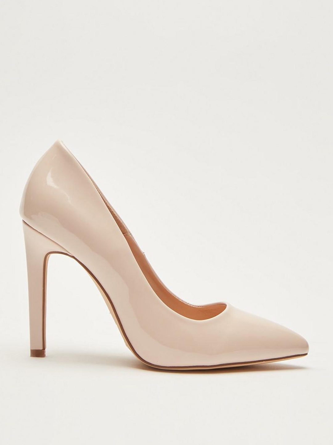 

DOROTHY PERKINS Principles Pointed-Toe Stiletto Heel Pumps, Cream