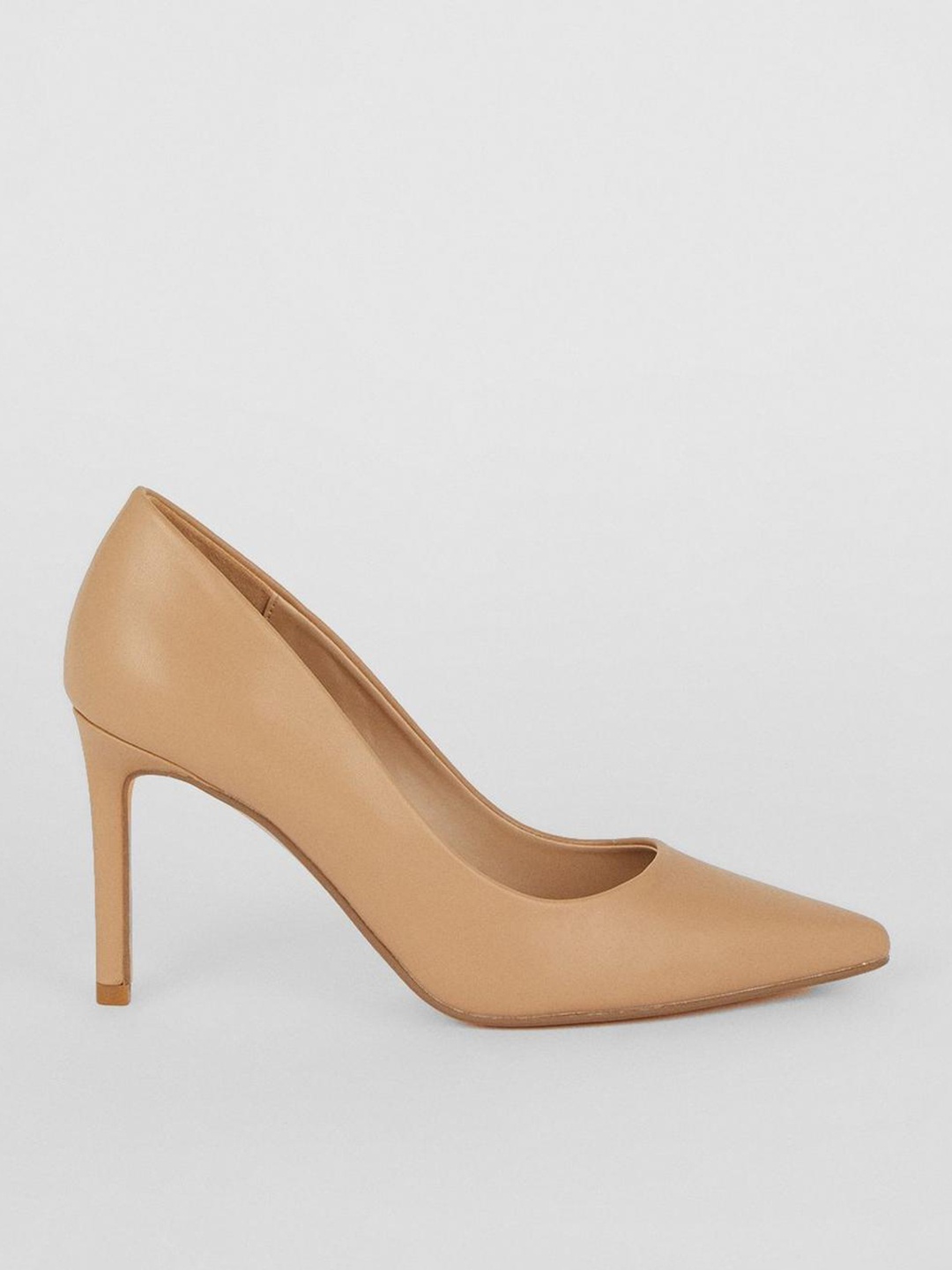 

DOROTHY PERKINS Pointed-Toe Slim Heel Pumps, Beige