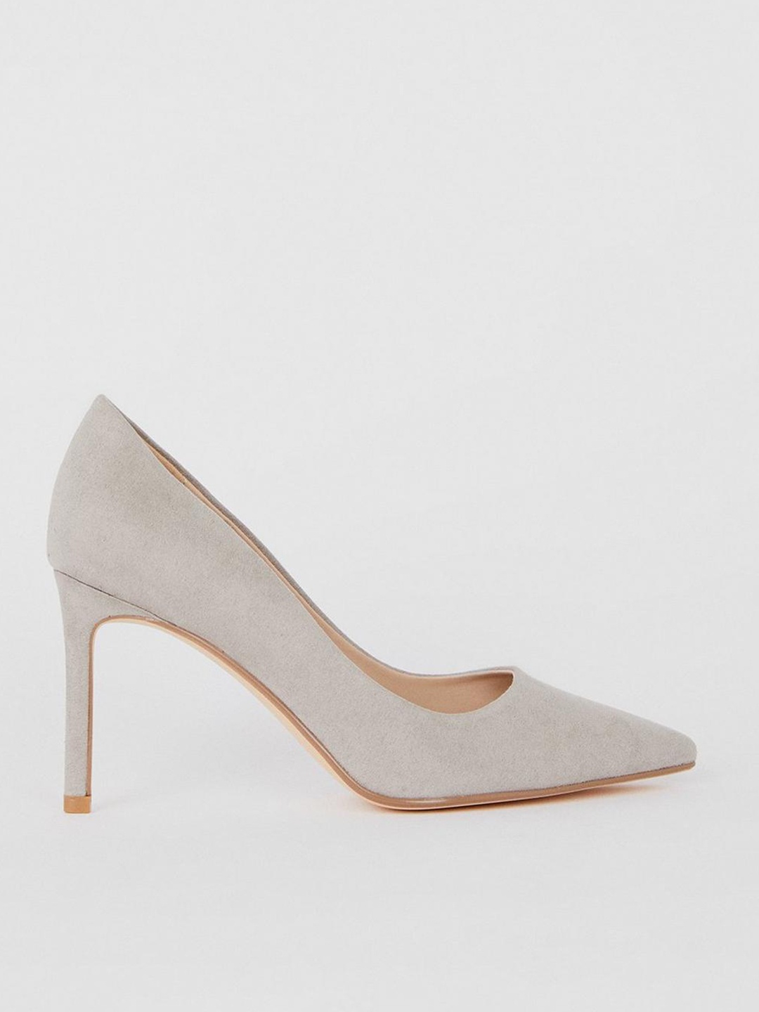 

DOROTHY PERKINS Wide Fit Slim Heel Pumps, Grey