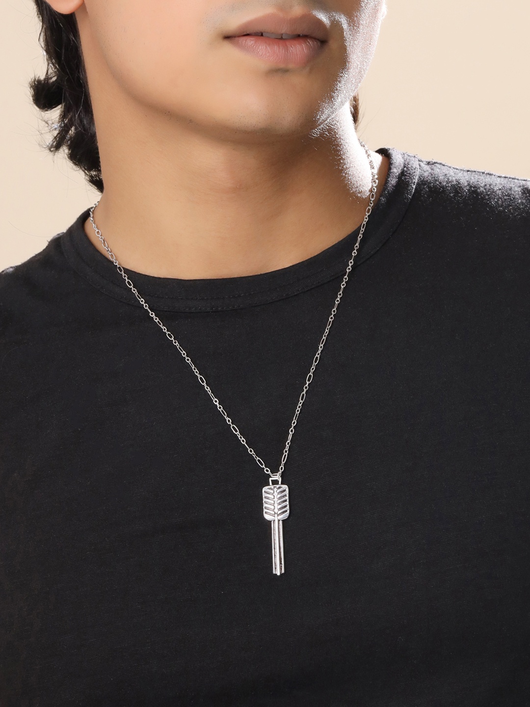 

Kicky And Perky 925 Sterling Silver Contemporary Pendant With Chain