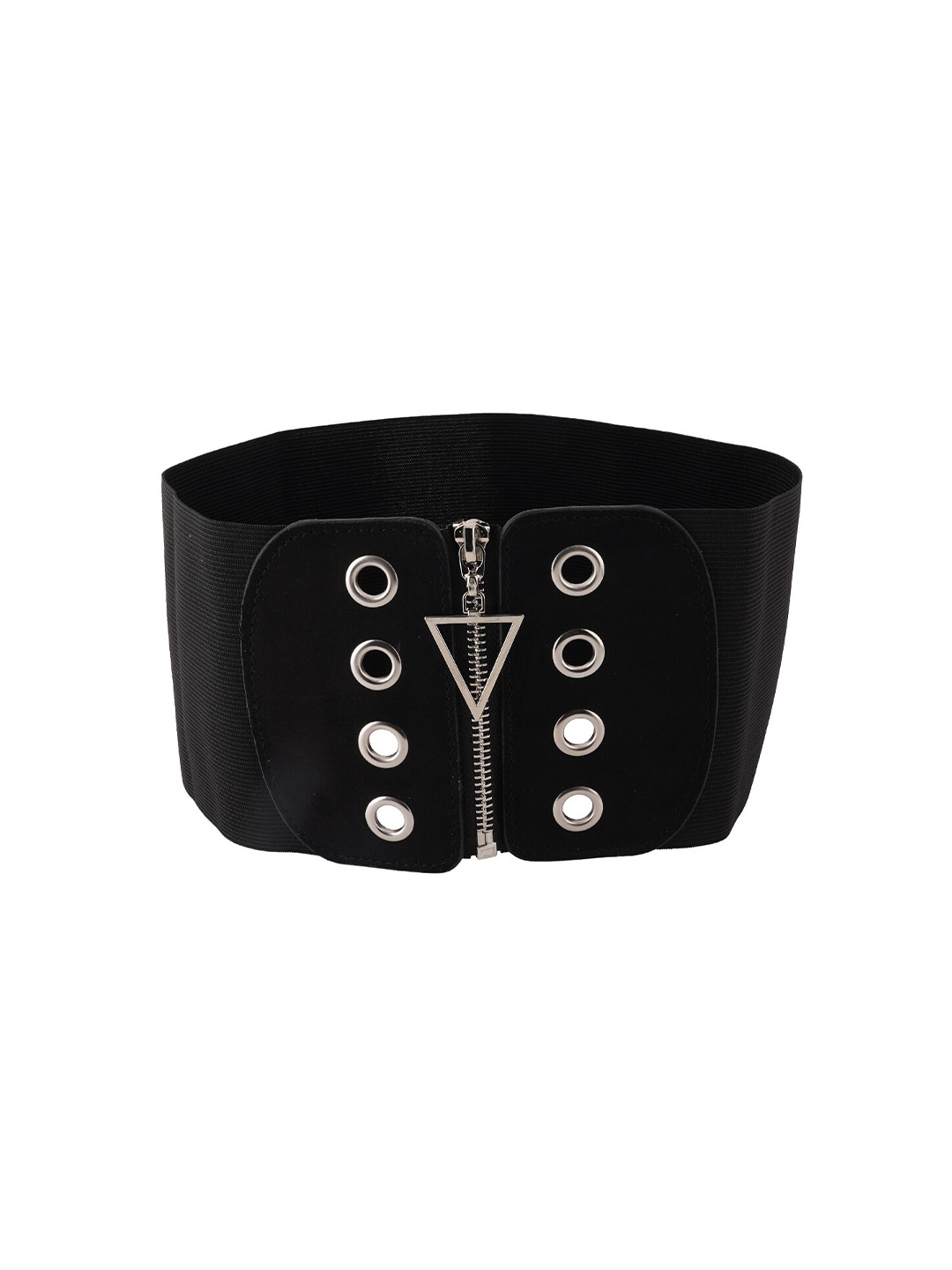 

Style Shoes Women Embellished PU Belt, Black