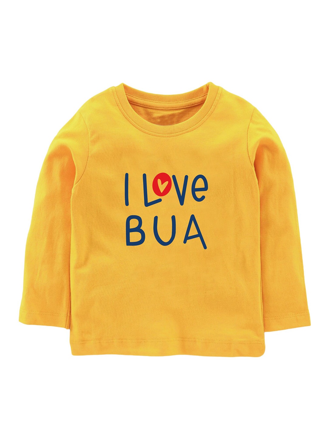 

Zeezeezoo Kids Typography Printed Cotton T-shirt, Yellow