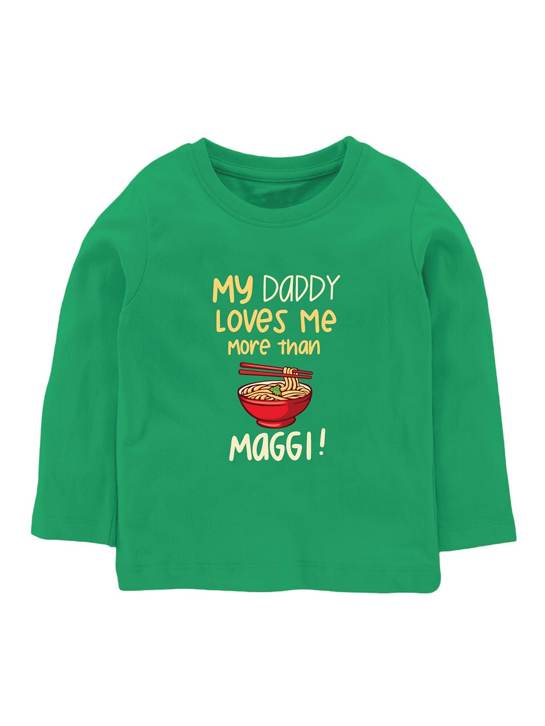 

Zeezeezoo Kids Typography Printed Pure Cotton T-shirt, Green