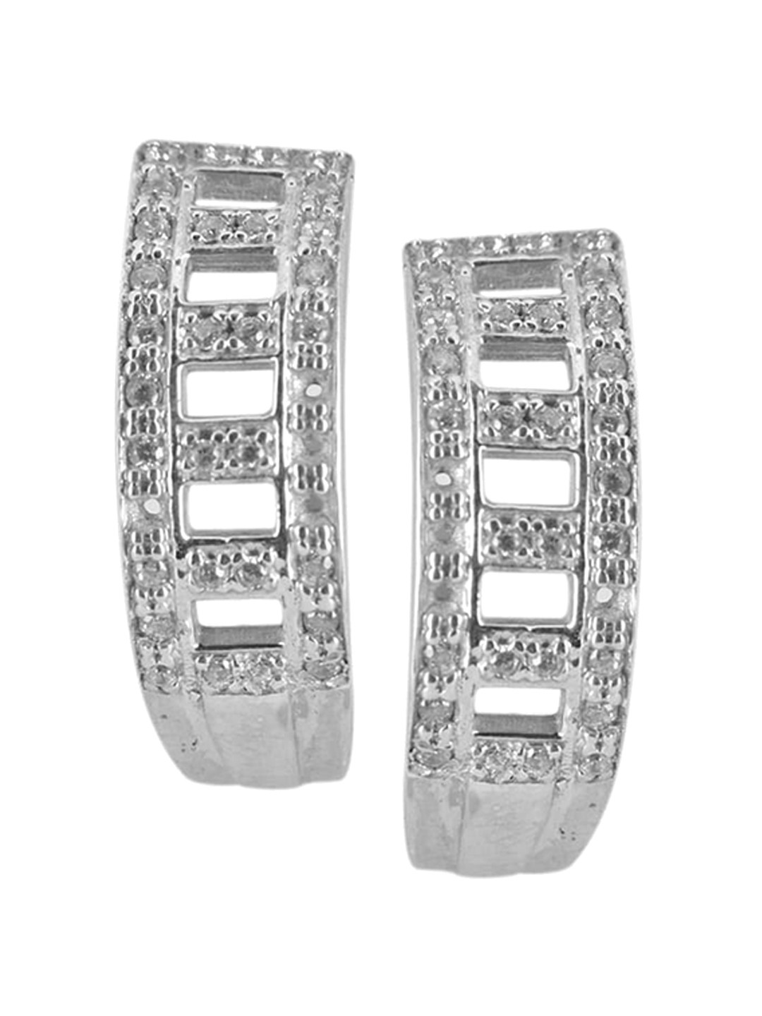 

Silverwala Silver Contemporary Studs
