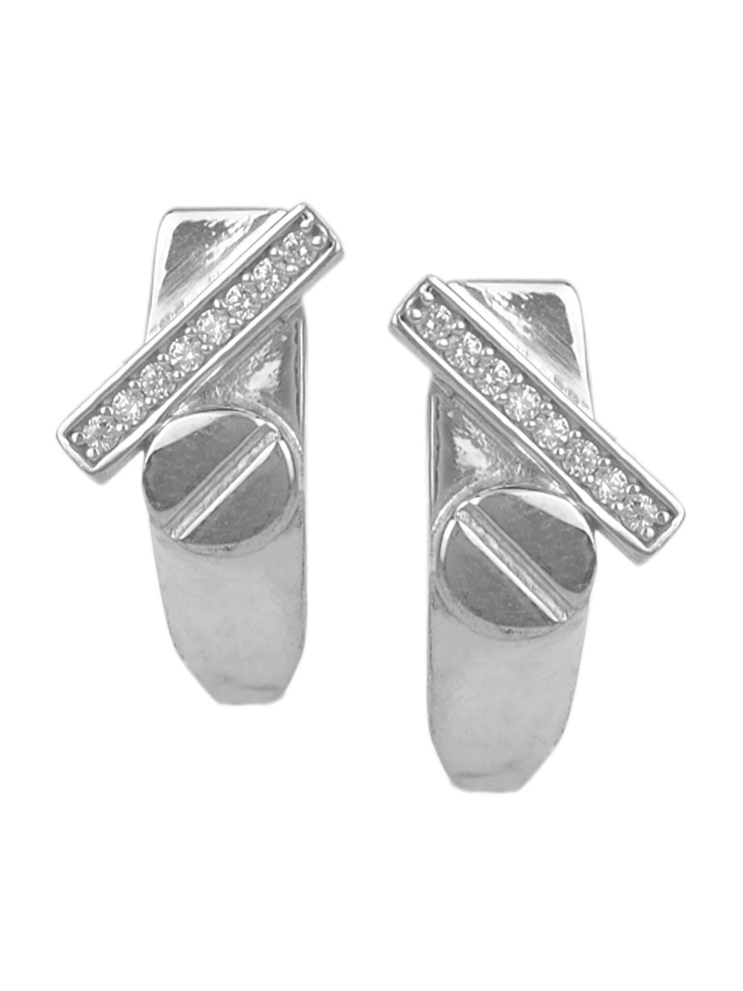 

Silverwala Silver Contemporary Studs