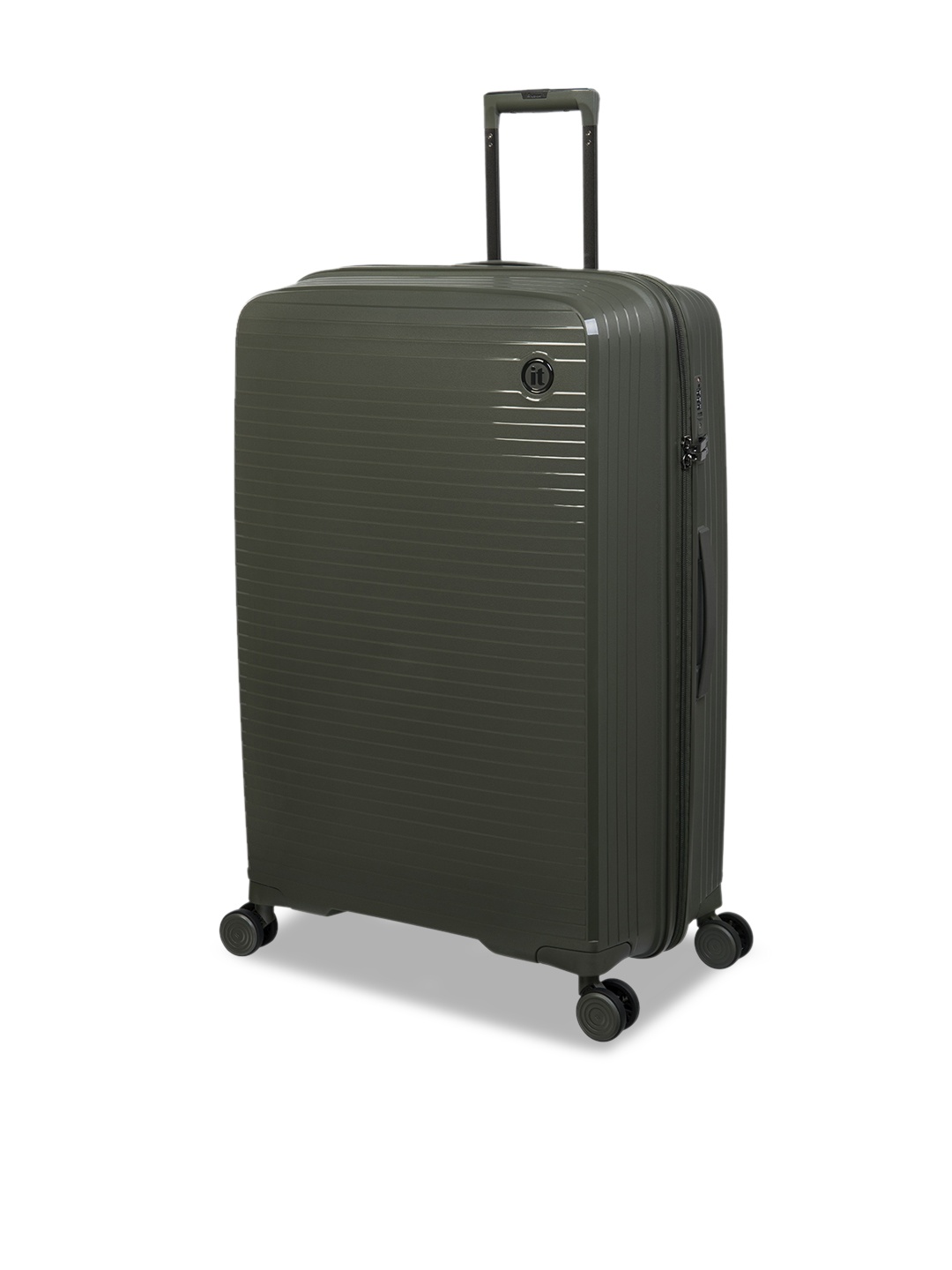 

IT luggage spontaneous Hard-Sided Large Trolley Suitcase, Olive