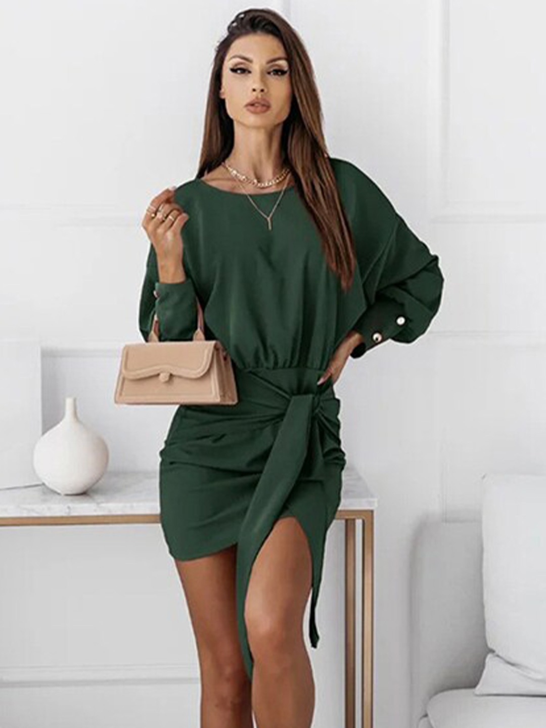 

StyleCast Sheath Mini Dress, Green